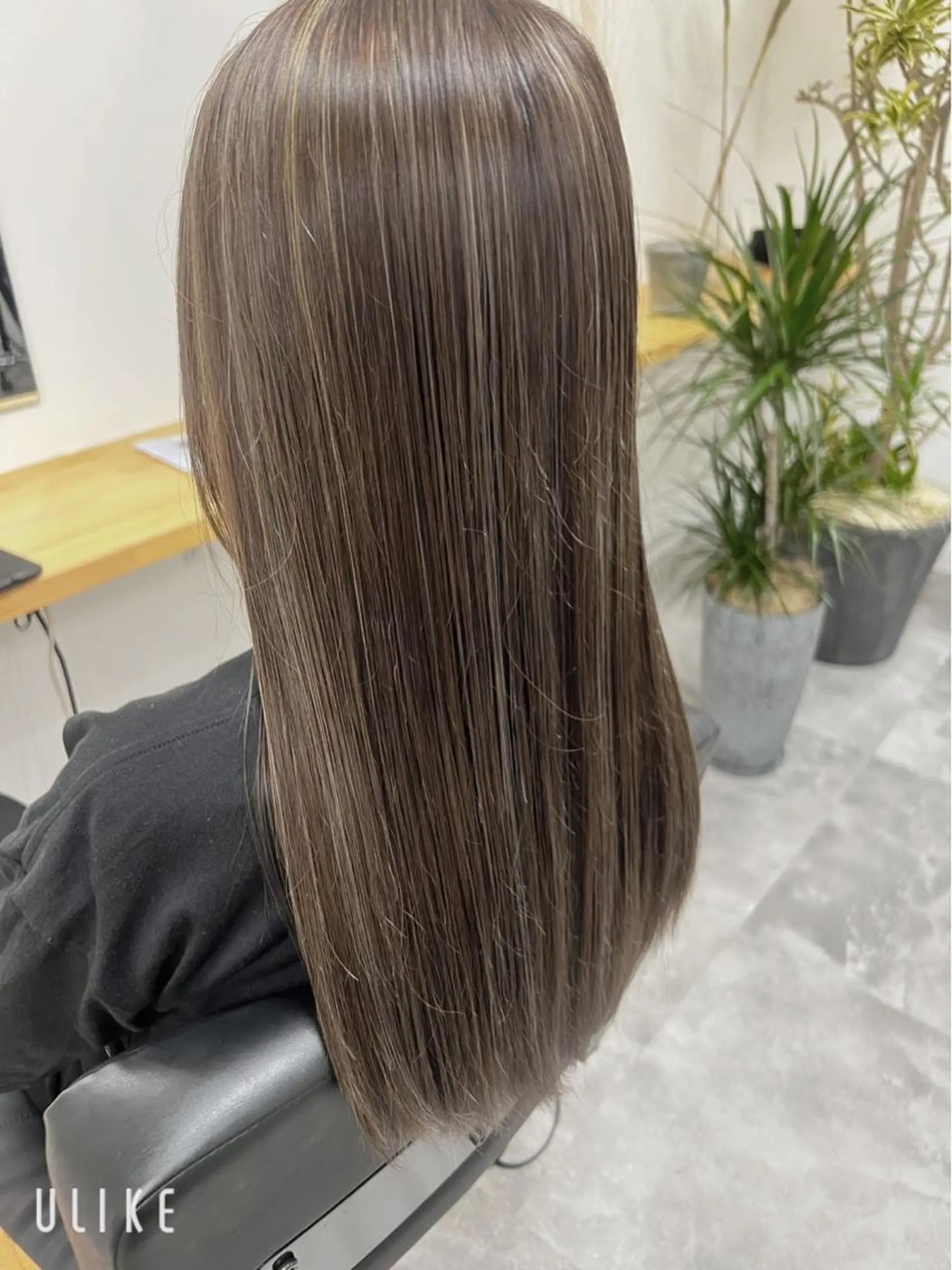 ロング 透明感/ ハイライト/竹中涼のヘアスタイル