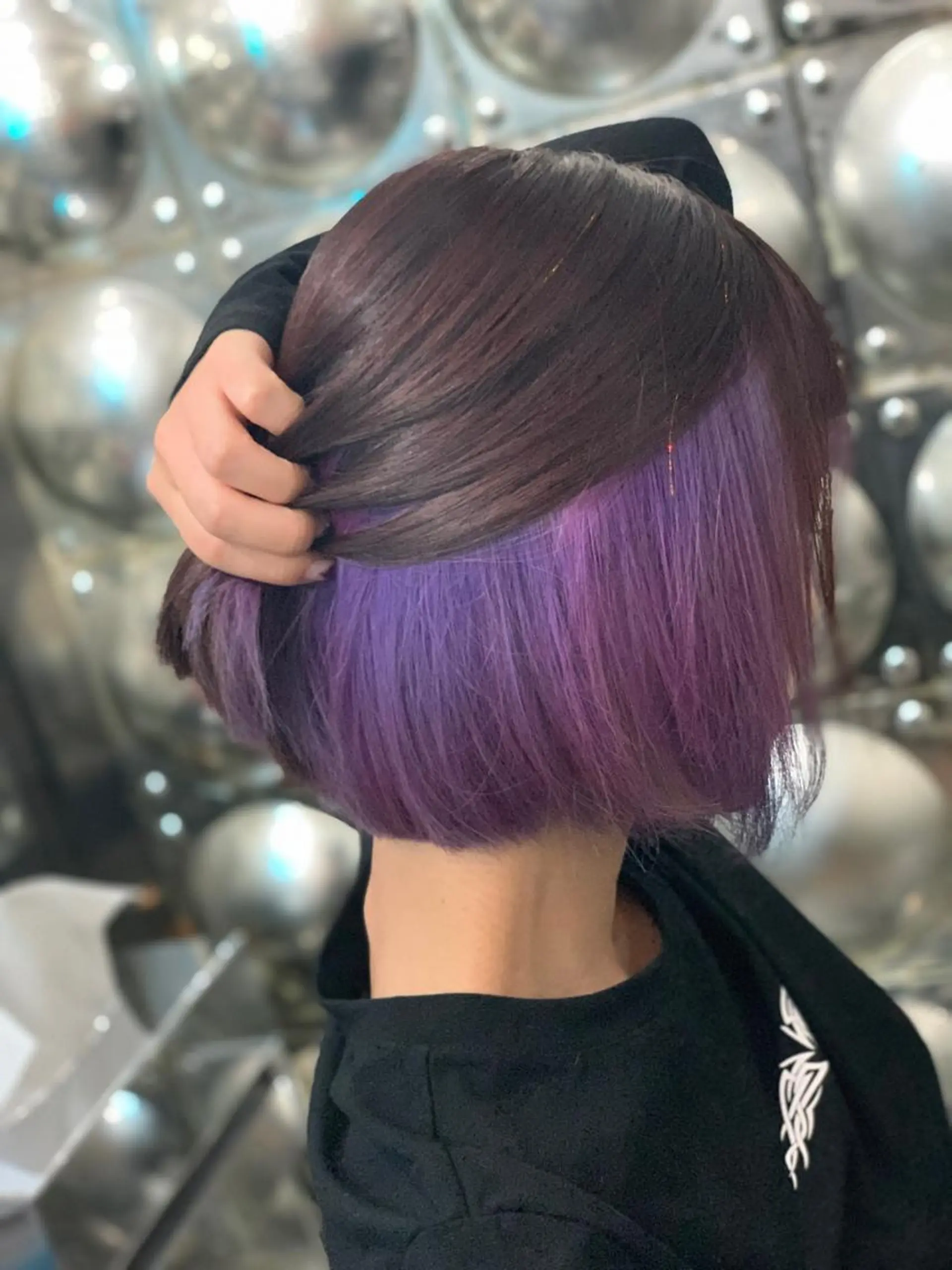 ショート カラー インナーカラー haco+所属・🌈派手髪エクステ ブレイズ🌈ひろとのヘアスタイル