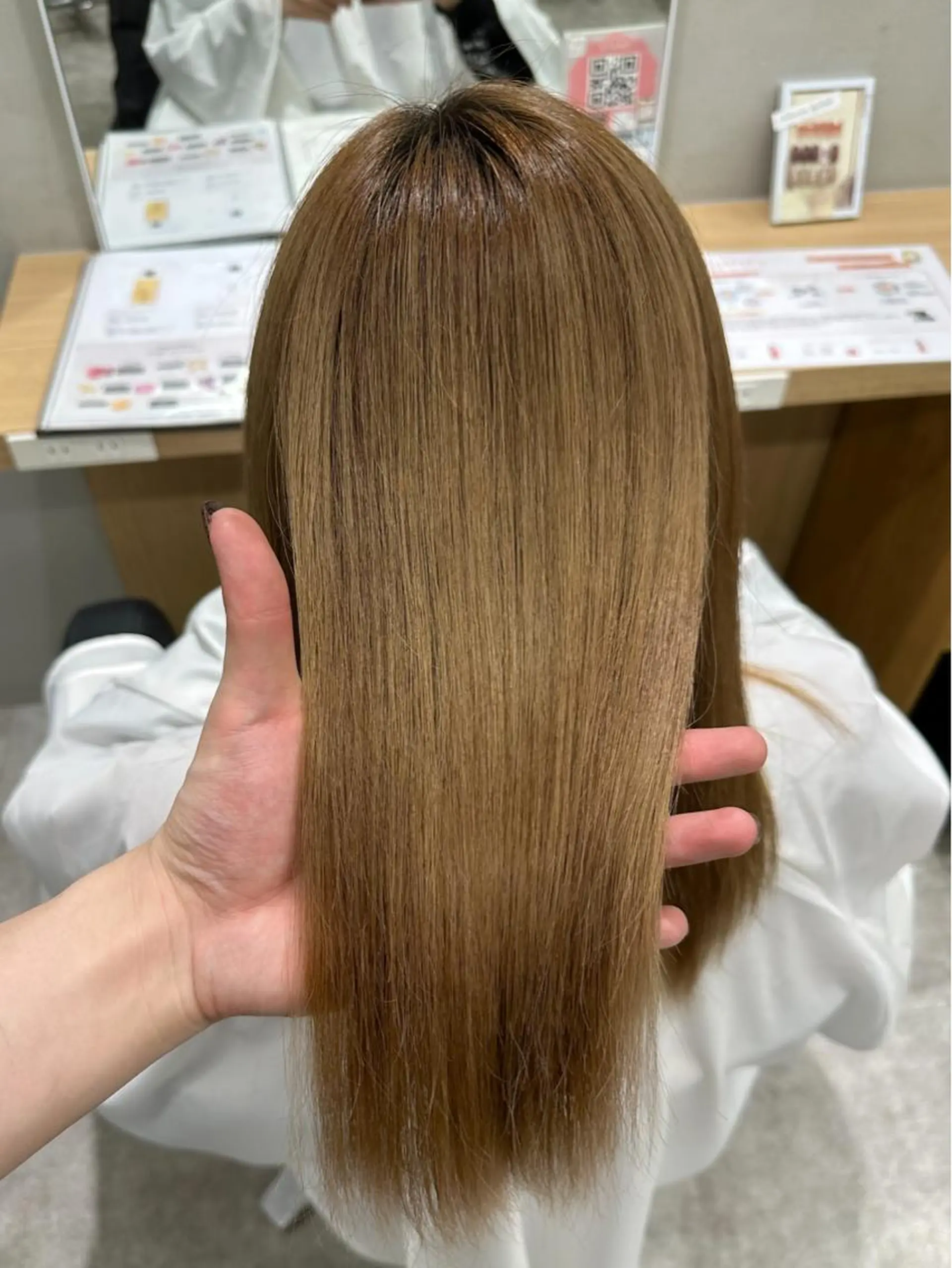 ミディアム 髪質改善 トリートメント 巻ける髪質改善🫧ハ イライト/永田汰伊智のヘアスタイル