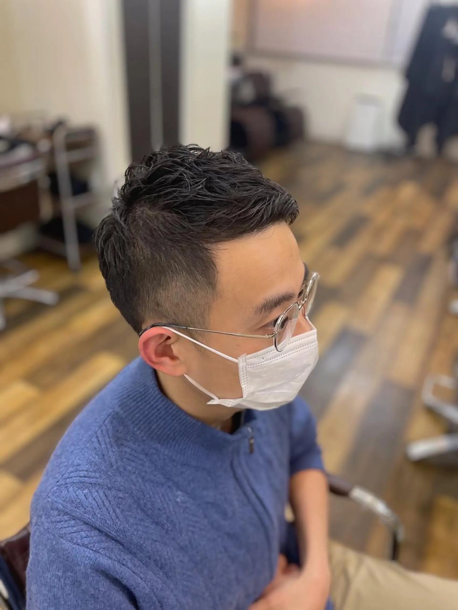 メンズ モヒカン ソフトモヒカン 髪質改善🫧似合わせ 🫧💙佐藤真優のヘアスタイル