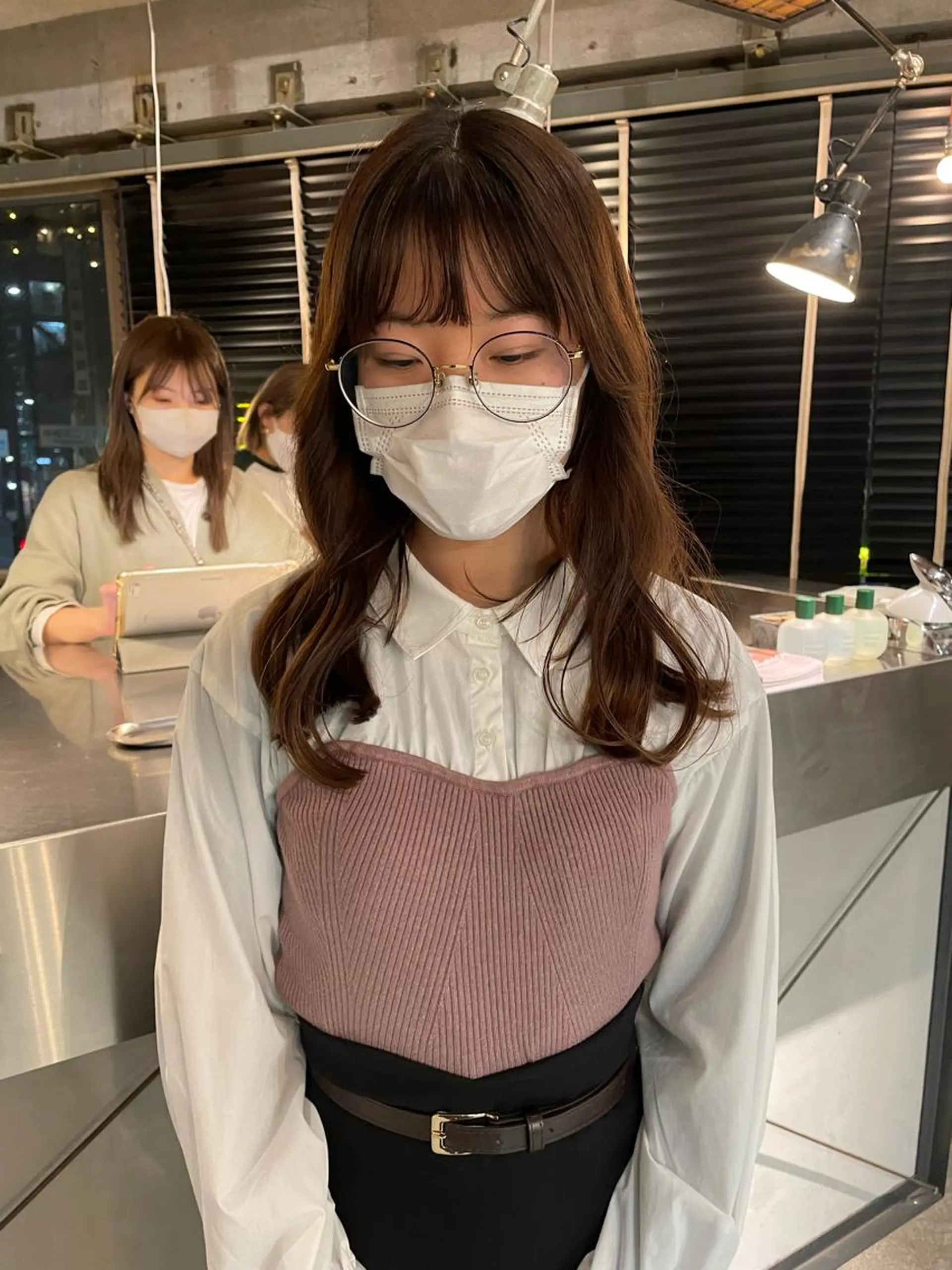 ロング カラー 海外レイヤー /NAGISAのヘアスタイル