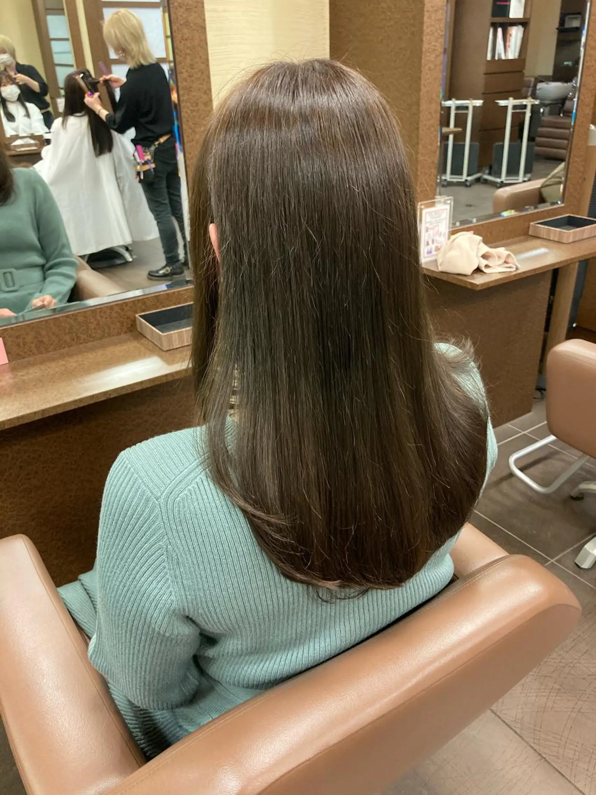 ロング カラー 髪質改善 トリートメント 🌟東銀座マンツーマ ン🌟タカナシのヘアスタイル