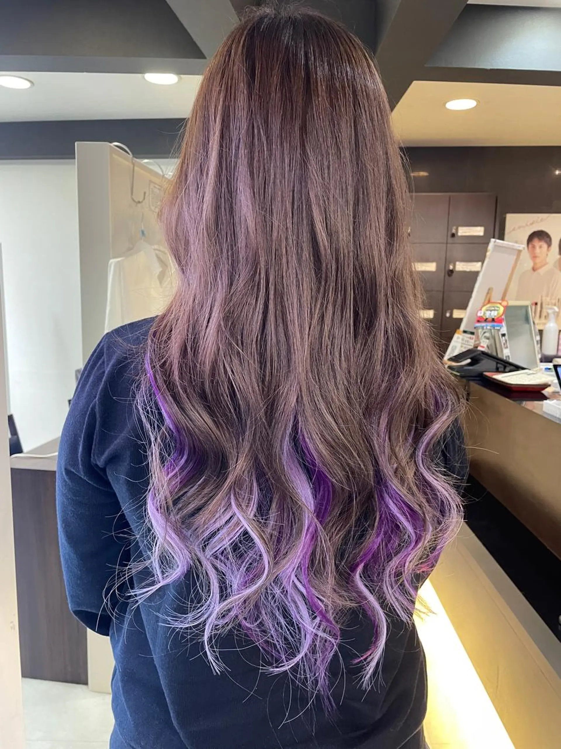 ロング Caracore なんば店所属・Caracore なんば店のヘアスタイル