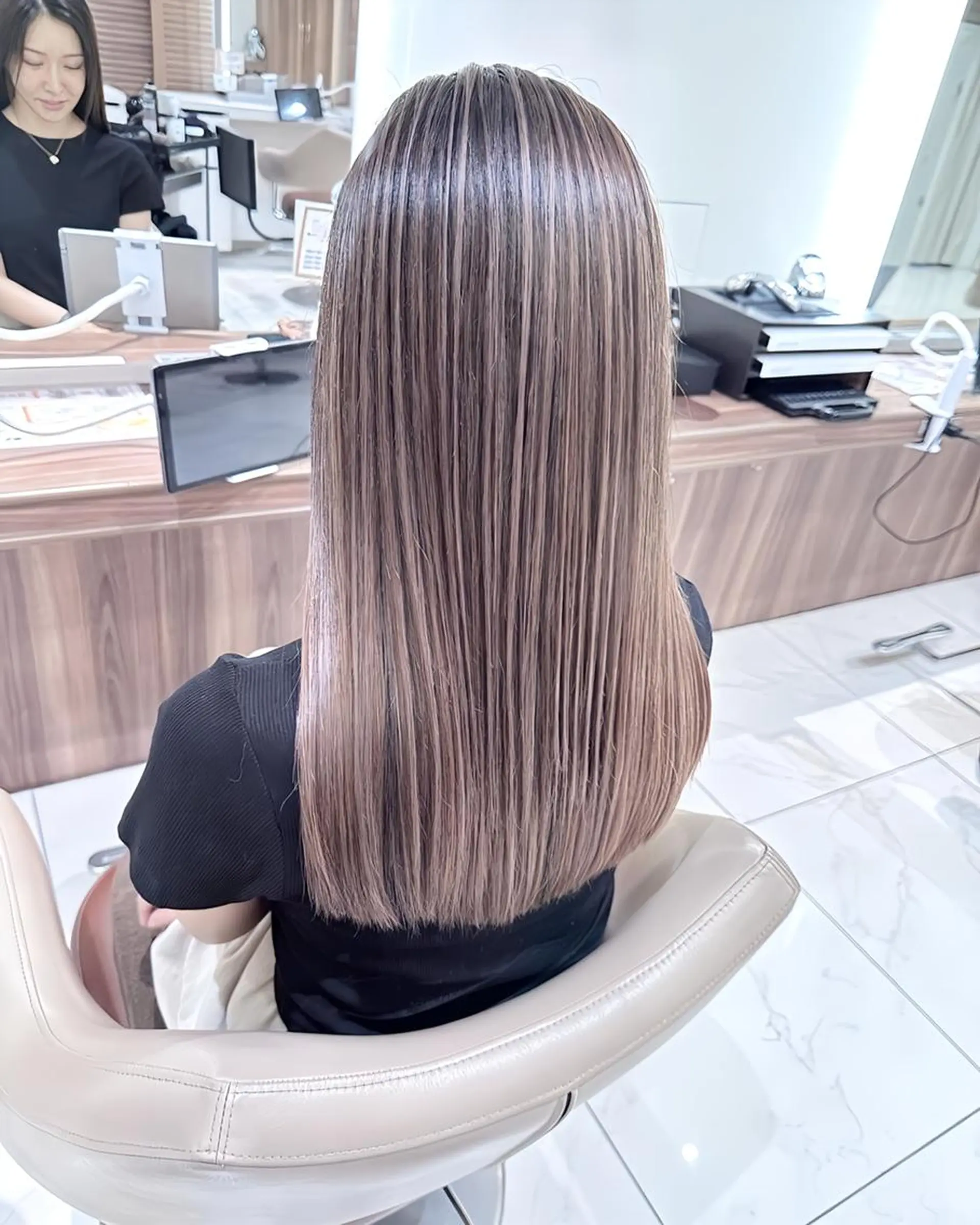 カラー 髪質改善 ヘアカラー トリートメント 高橋凜/髪質改善/ 縮毛矯正/カラーのヘアスタイル