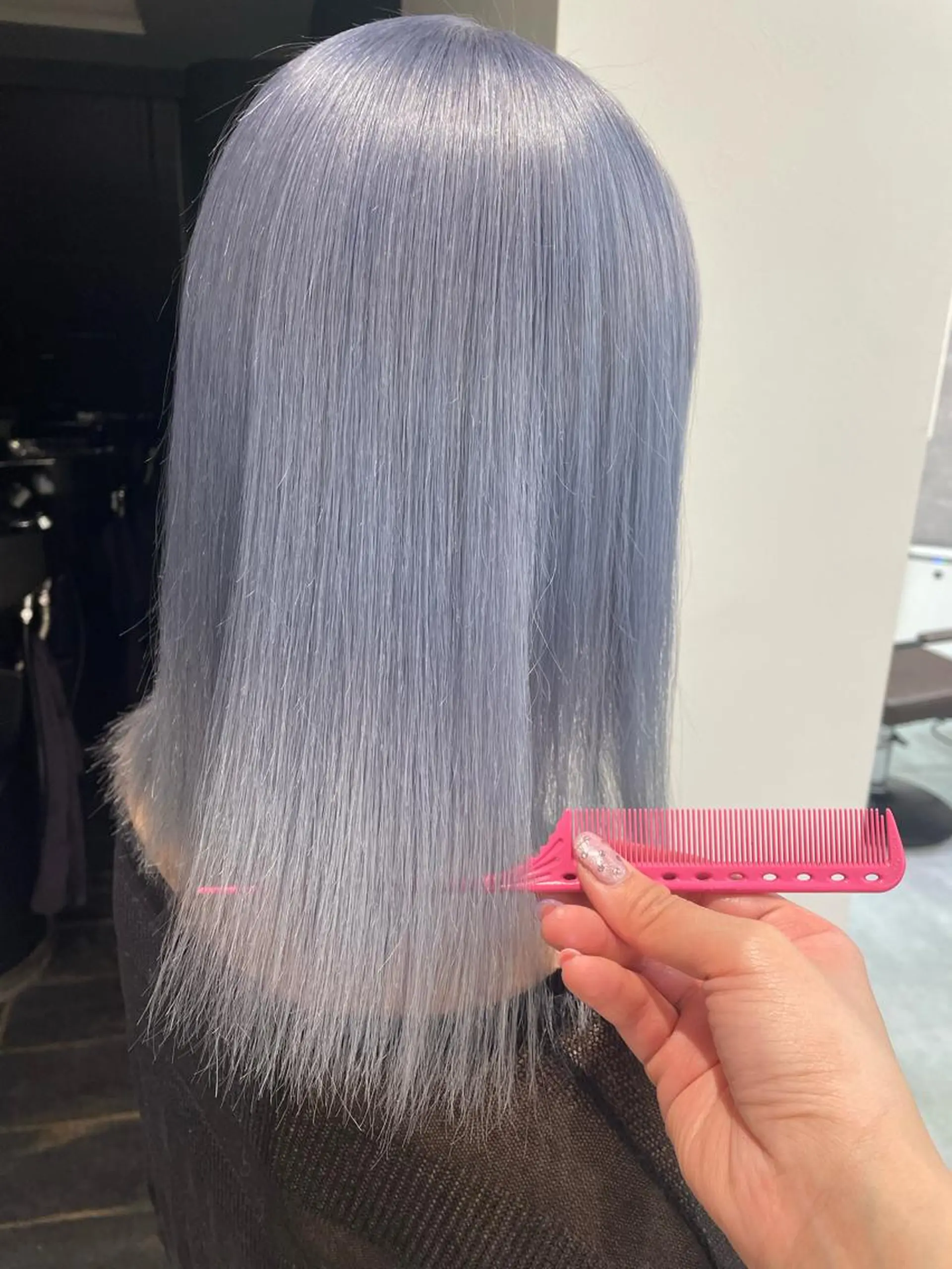 カラー 韓国ハイトーンカラー kana♡のヘアスタイル