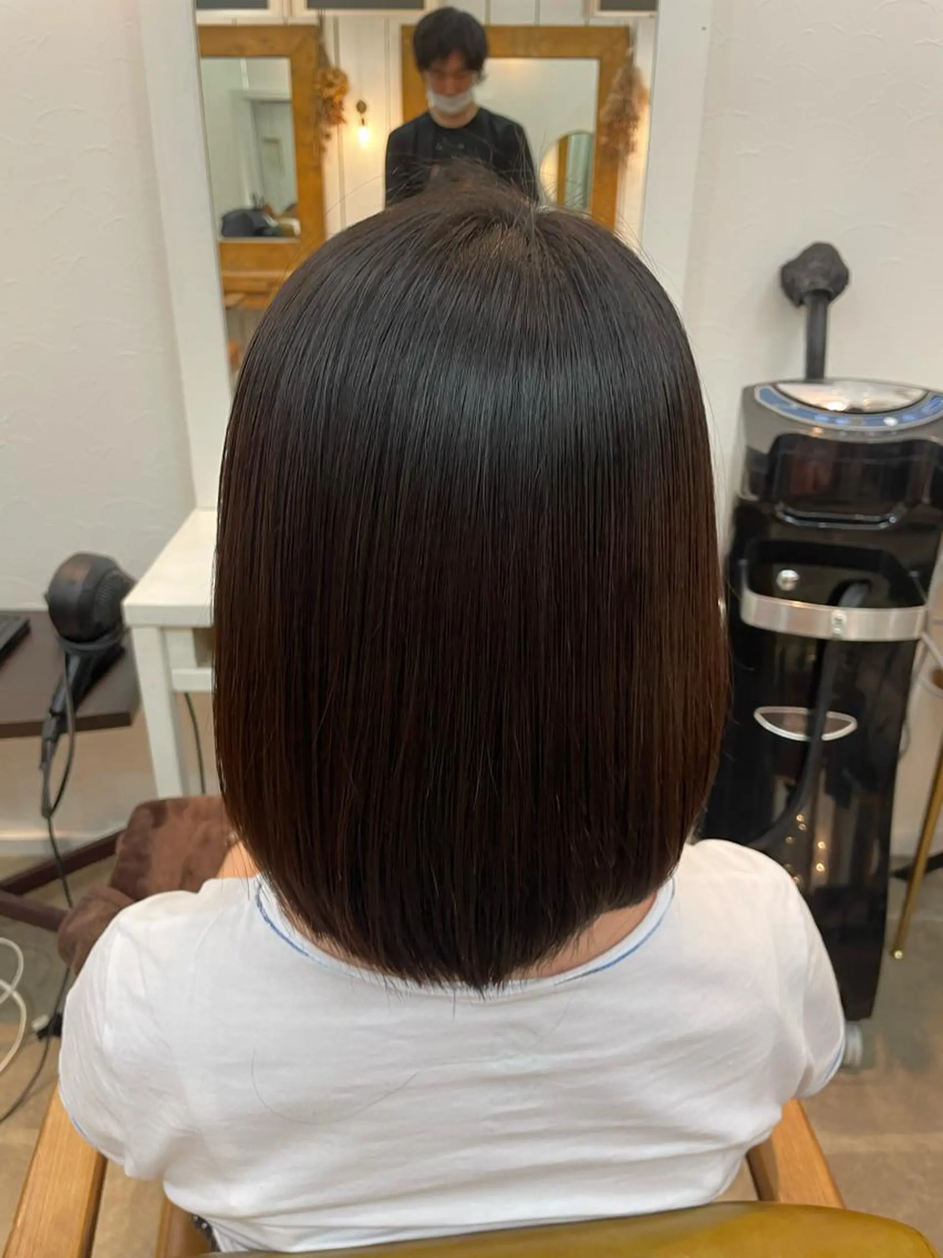 ミディアム 松田 恋のヘアスタイル