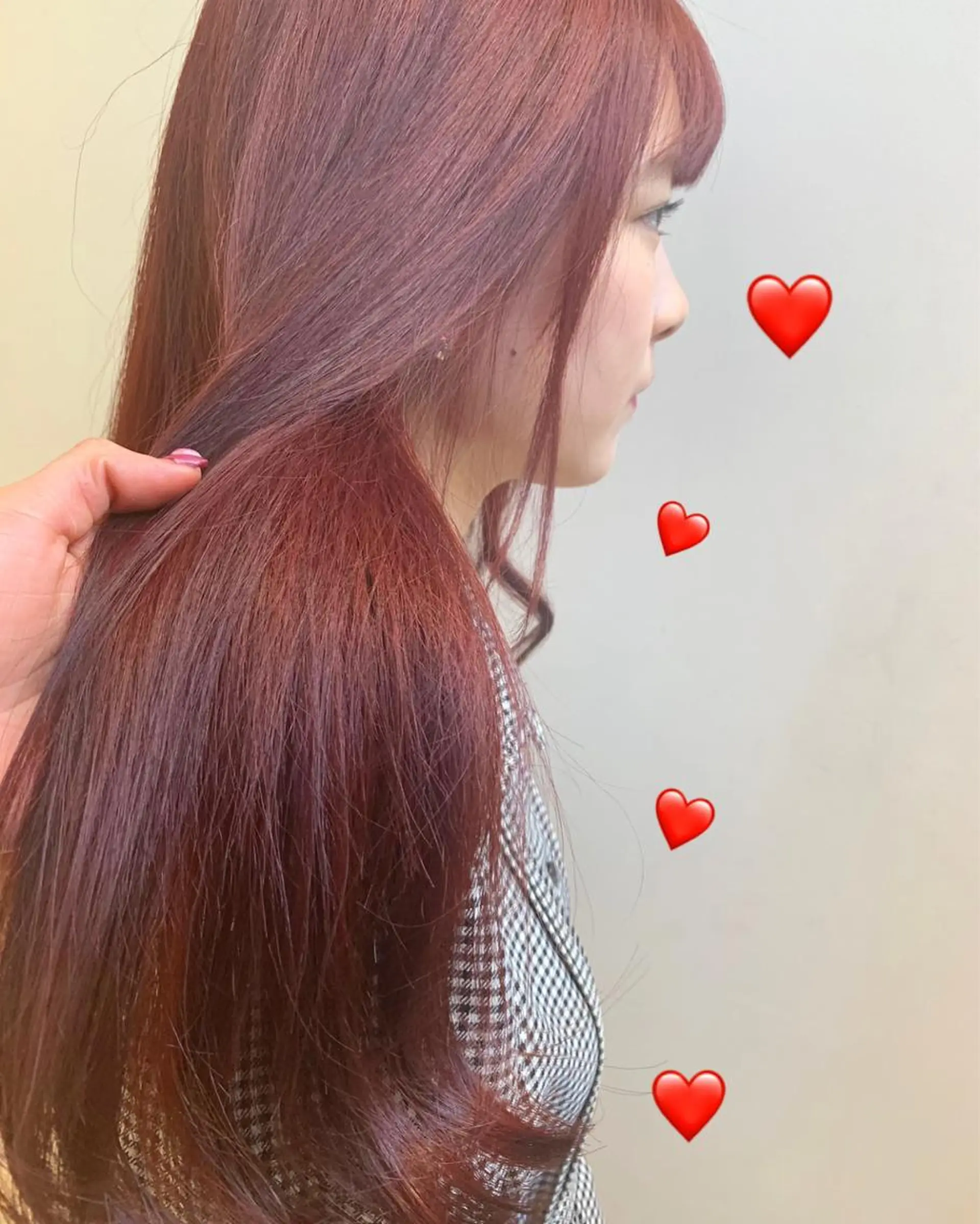 セミロング カラー 新宿駅近♡個室 ♡関口三都季🌜のヘアスタイル