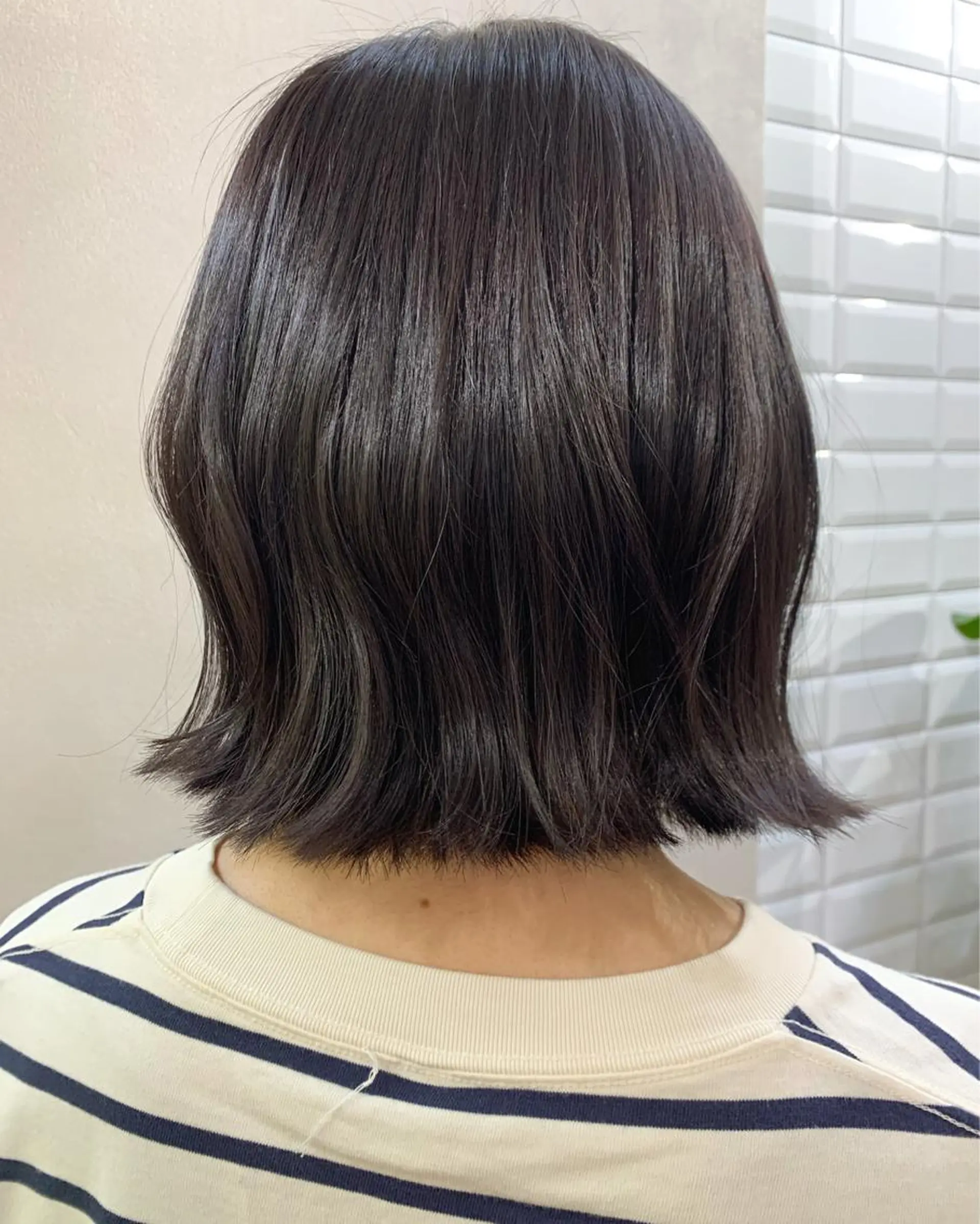 ショート カラー ディープラベンダー ラベンダーカラー hub hair レイヤー/透明感のヘアスタイル