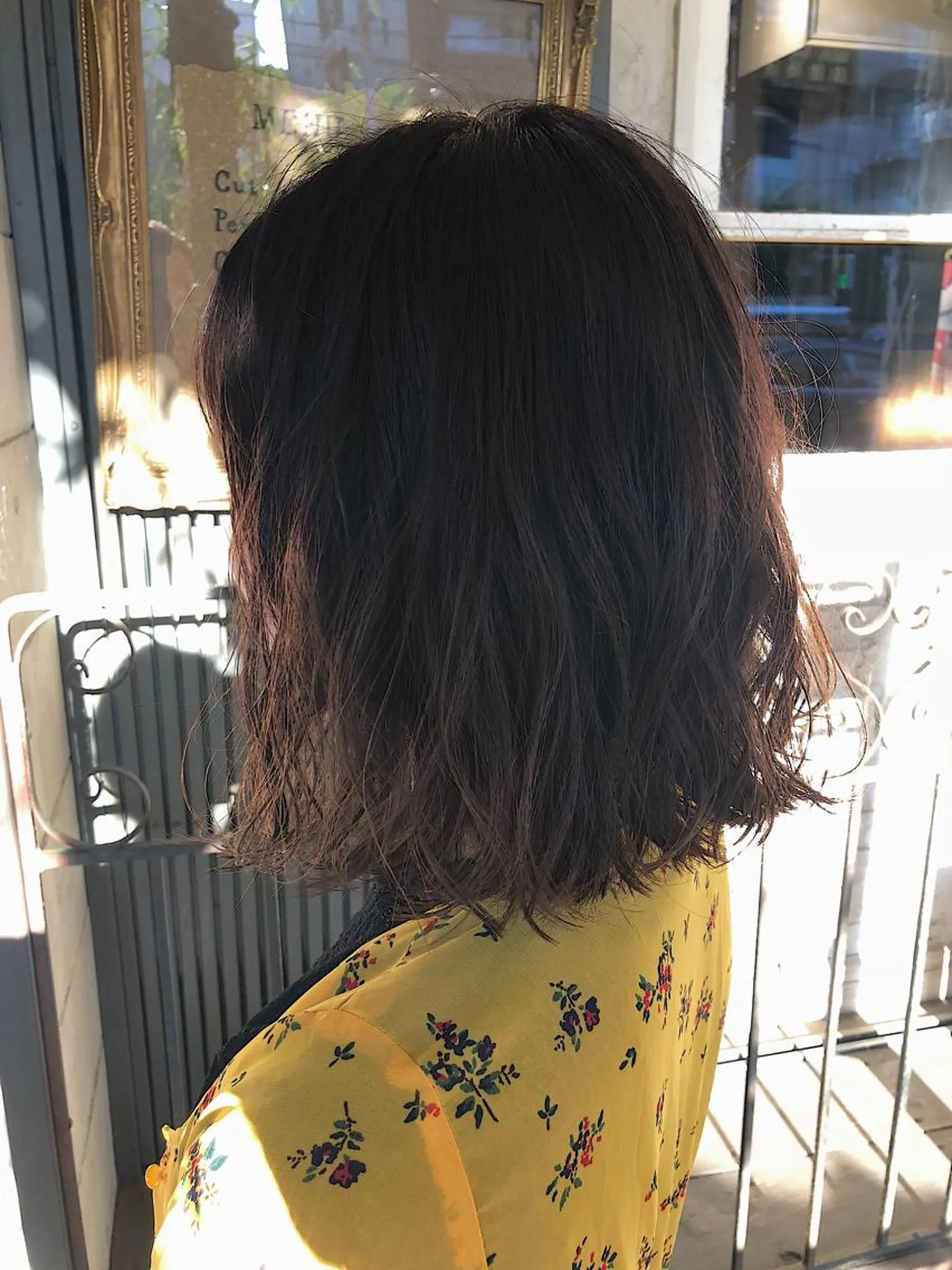 ミディアム カラー アッシュ ラベンダーカラー ラベンダーアッシュ カット hair  salon Zöld.所属・KAIBORI ASUKAのヘアスタイル