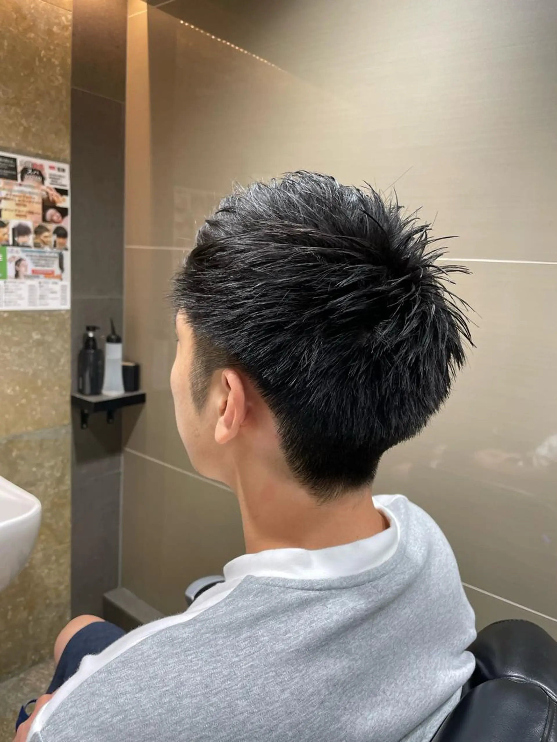 メンズ 横尾 太尊ビジネススタイルのヘアスタイル