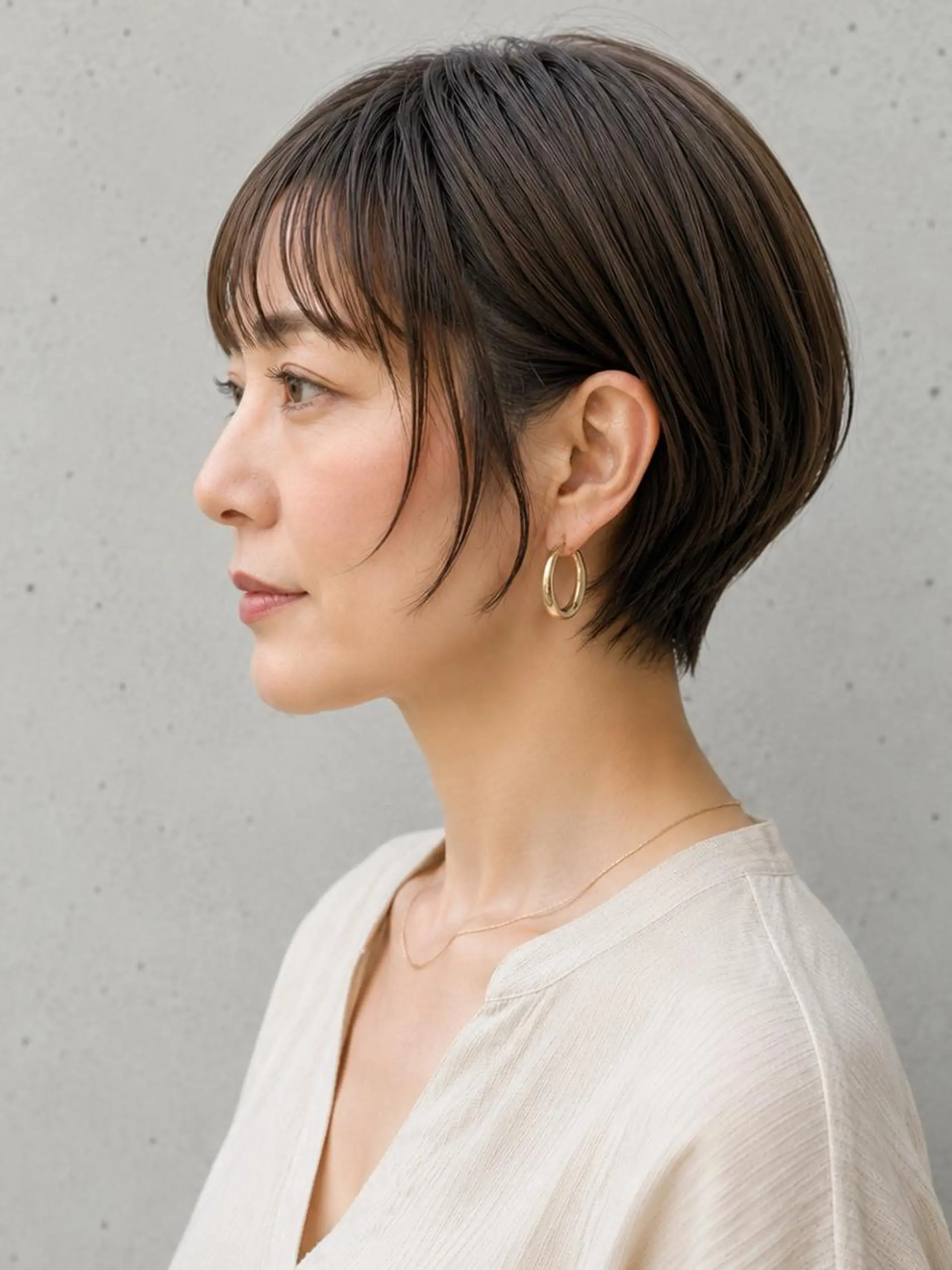 ショート ボブ CREAPY 高嶋　拓也のヘアスタイル