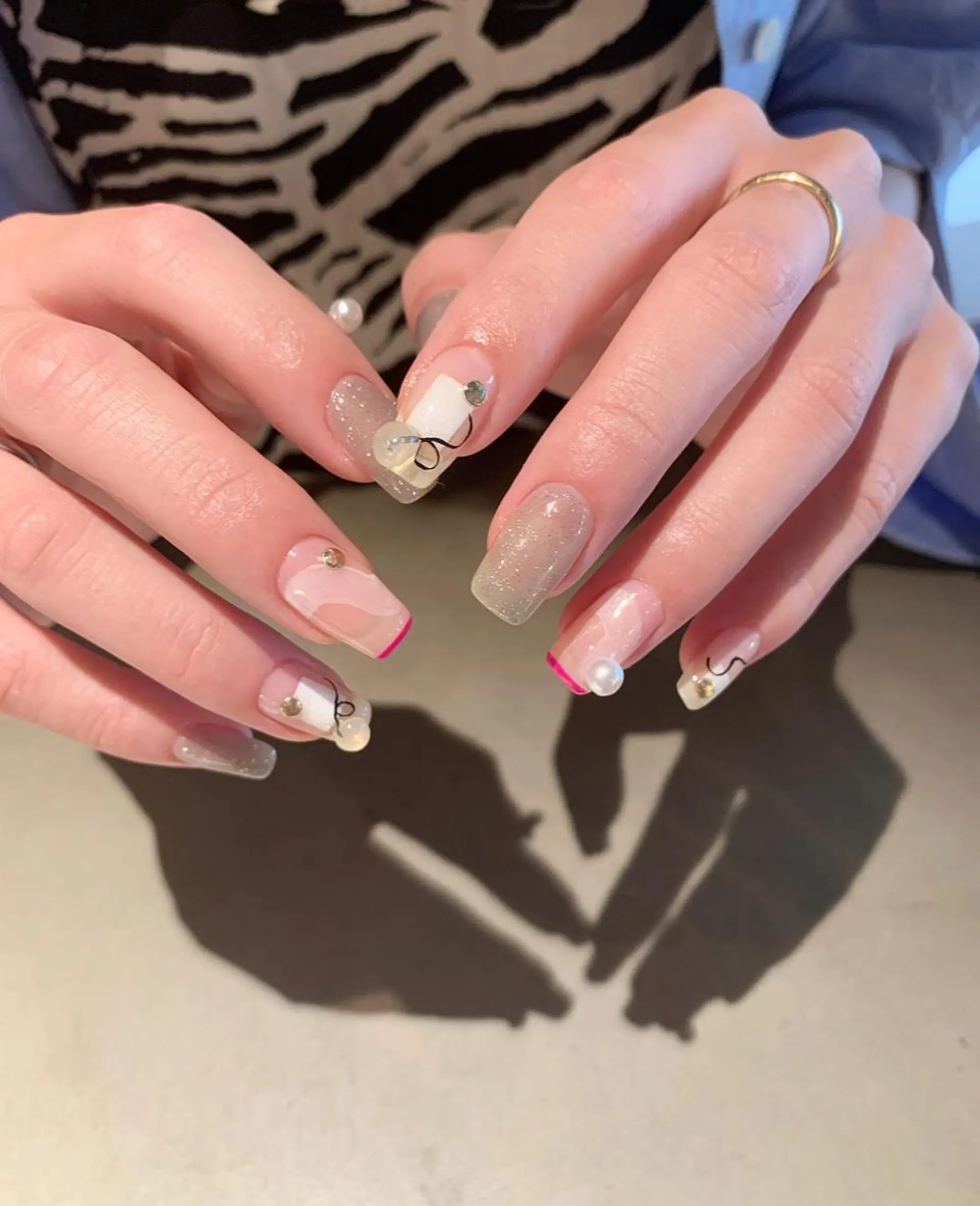 ネイル ハンドネイル にしぐち はるかのネイルデザイン