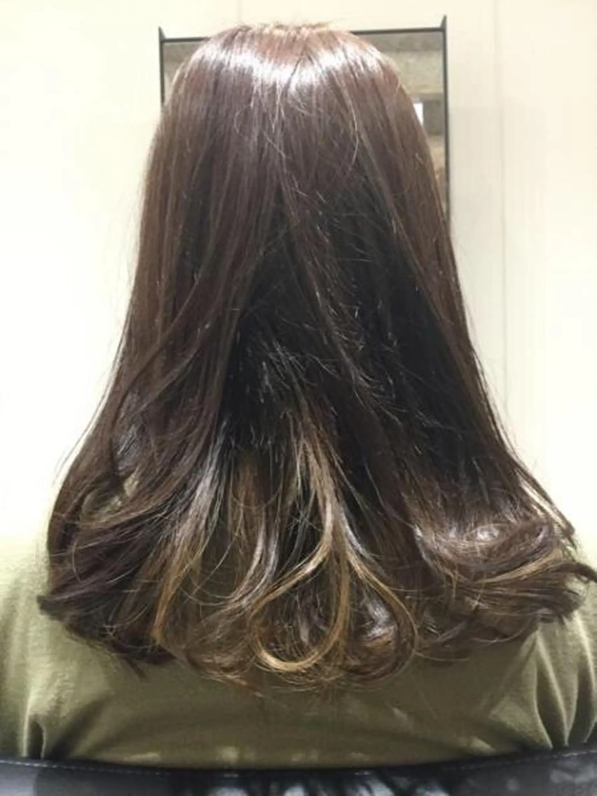 セミロング カラー カット ヘアカラー トリートメント 前髪/ハイライト得意 安西駿一　【銀座】のヘアスタイル