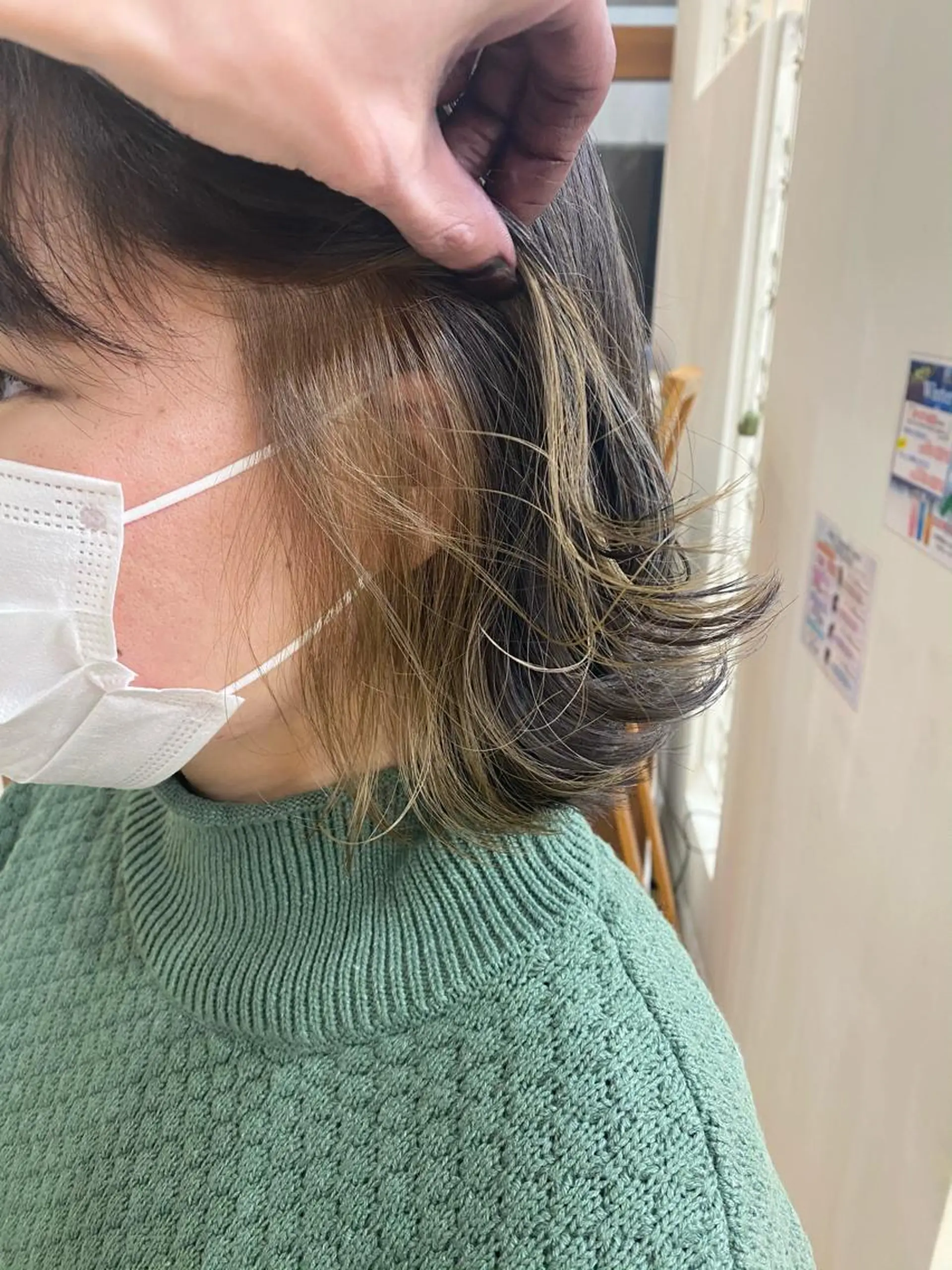 カラー SALOWIN栄 高須大貴のヘアスタイル