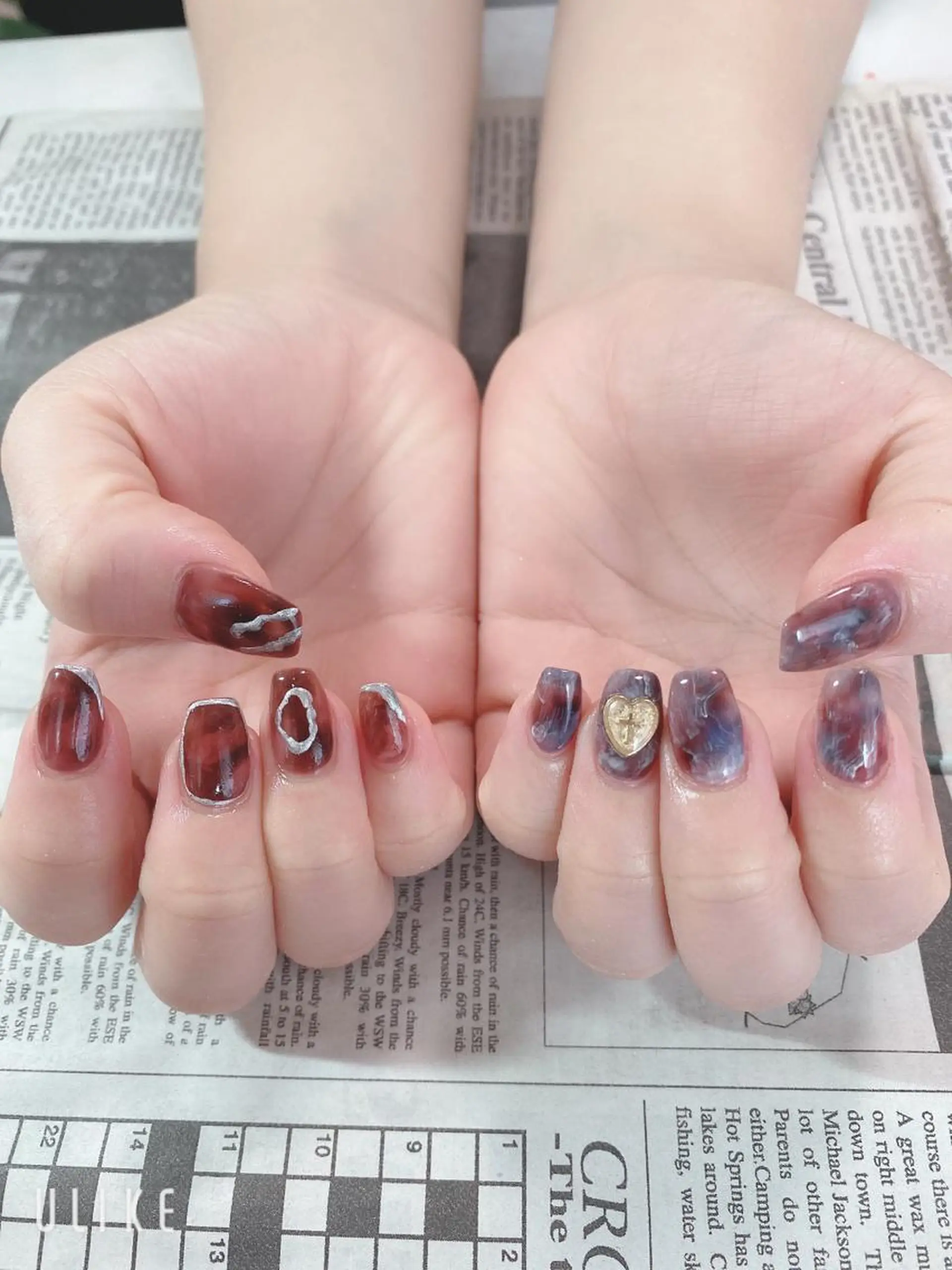 ネイル ハンドネイル ハンドケア 森山 舞のネイルデザイン