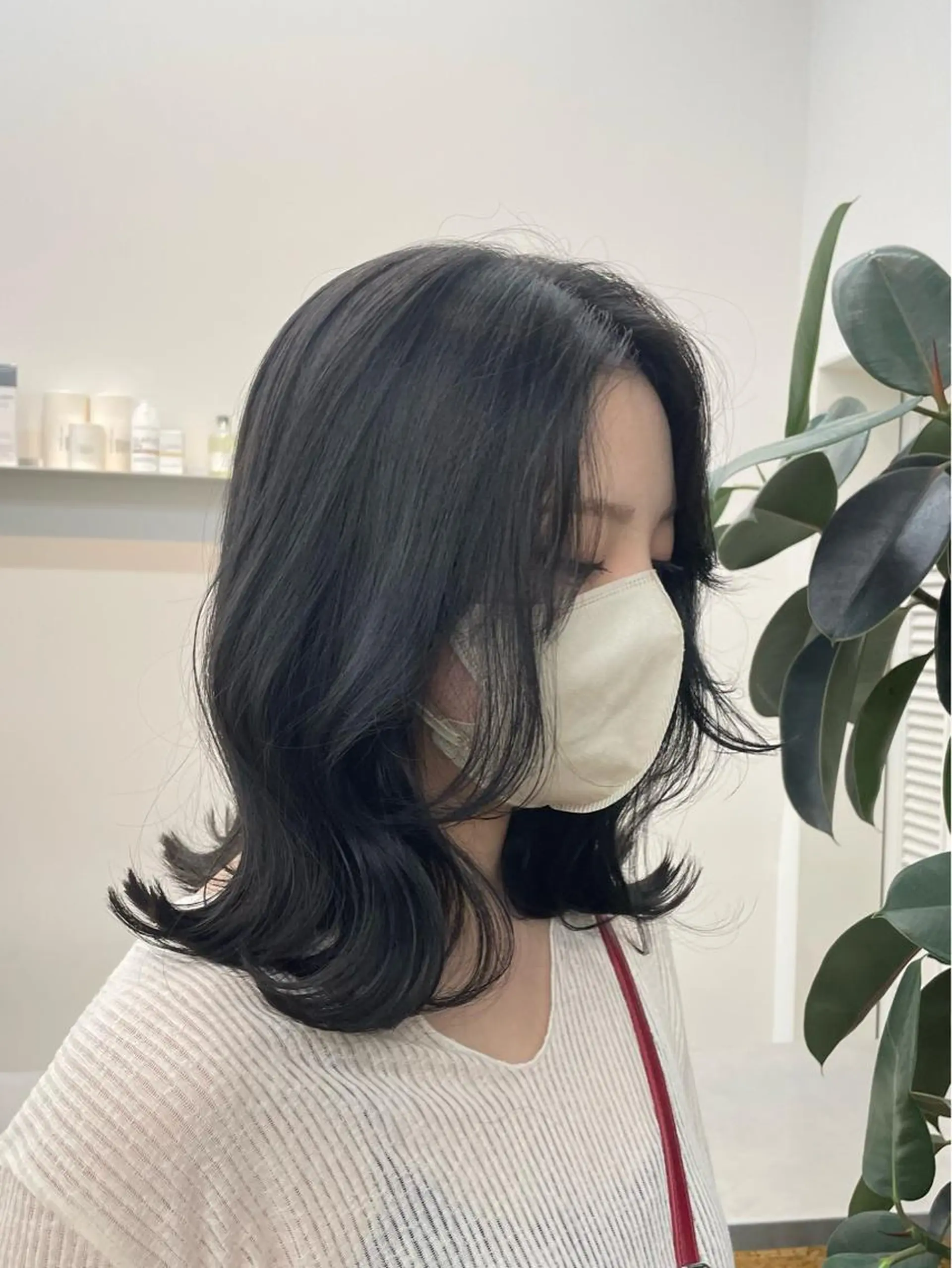 ミディアム ハイトーンカラー/ miyuuのヘアスタイル