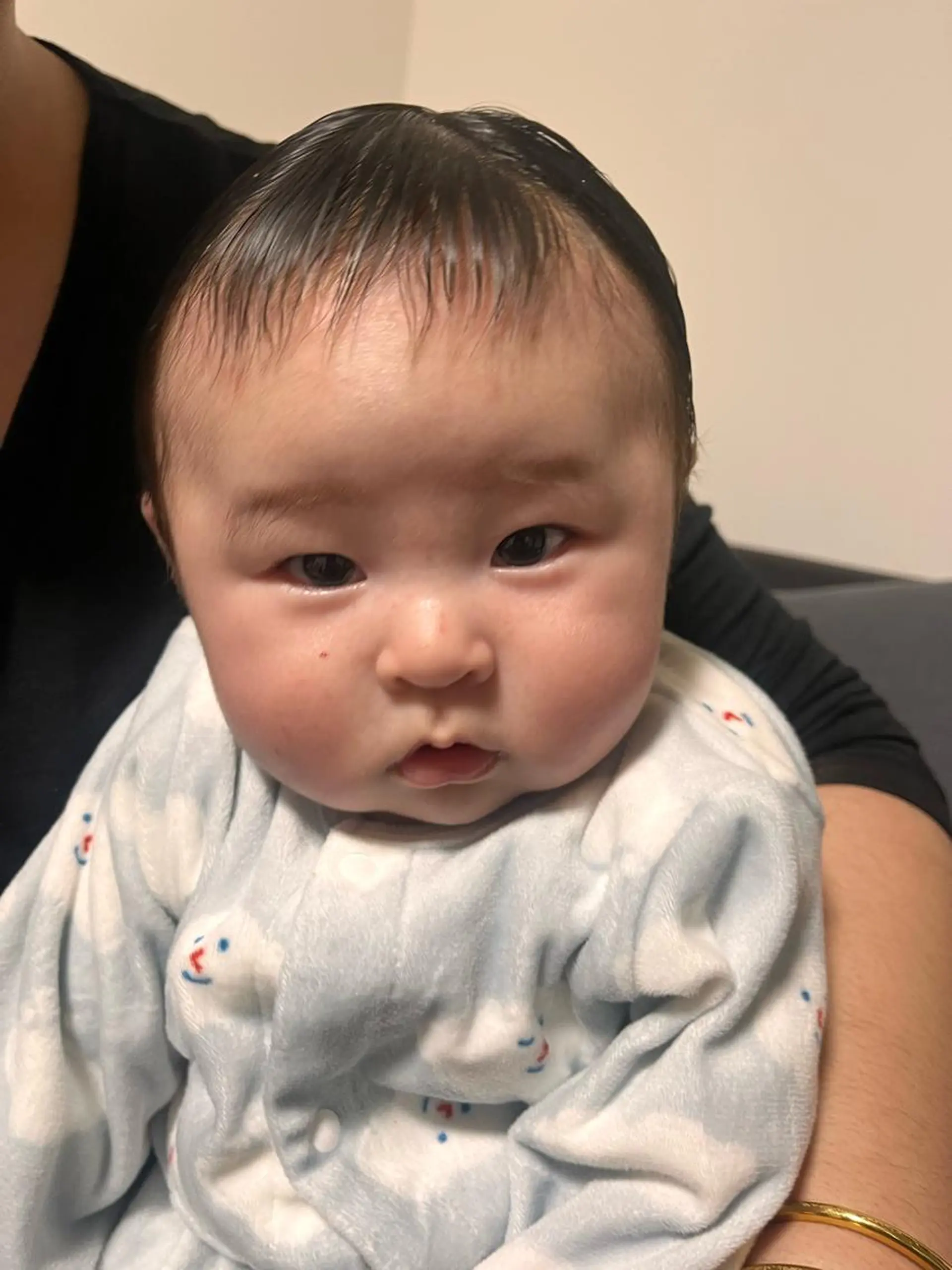 キッズ 吹田 駿 髪質改善縮毛矯正のヘアスタイル