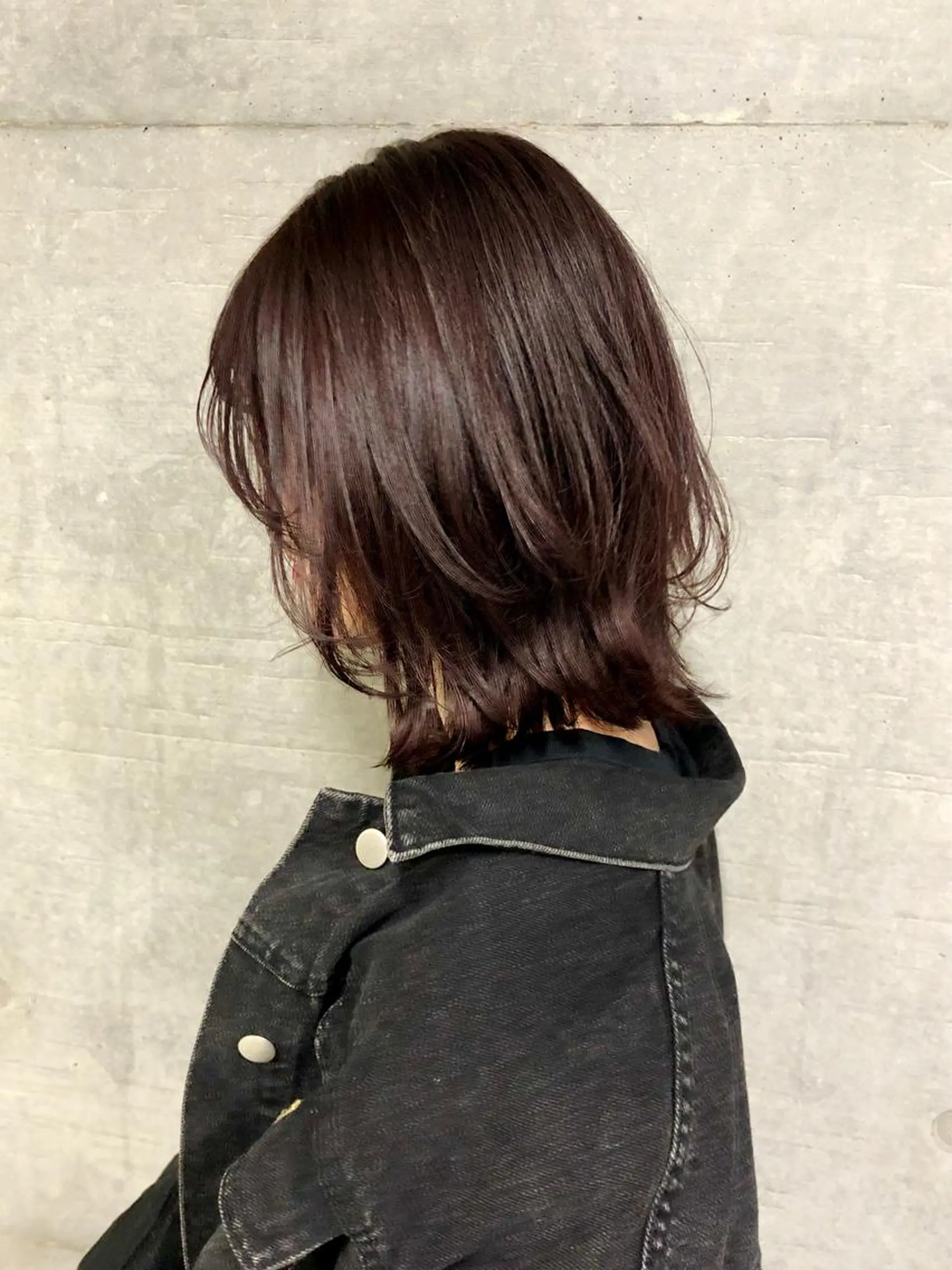 ミディアム カラー レッドカラー ウルフカット 卒業式お呼ばれ🕊️ ヘアセット✴︎ミキのヘアスタイル