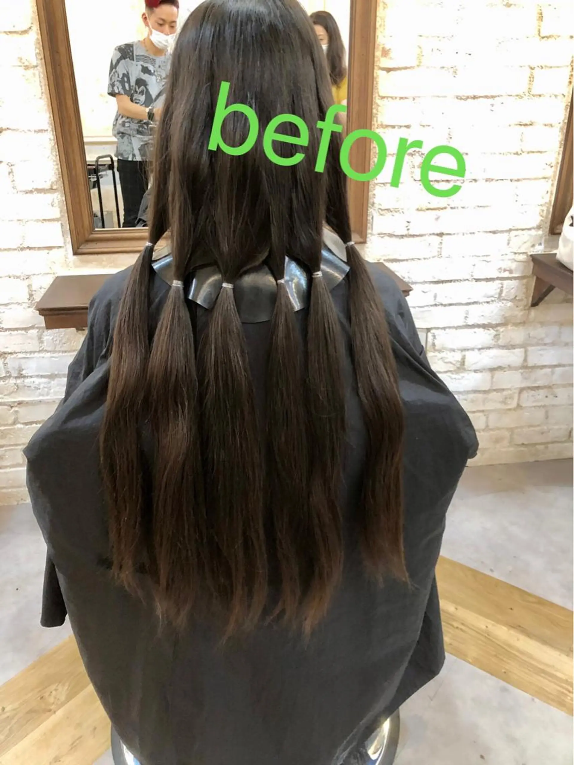 ロング セン北徒歩５分 キシタクのヘアスタイル