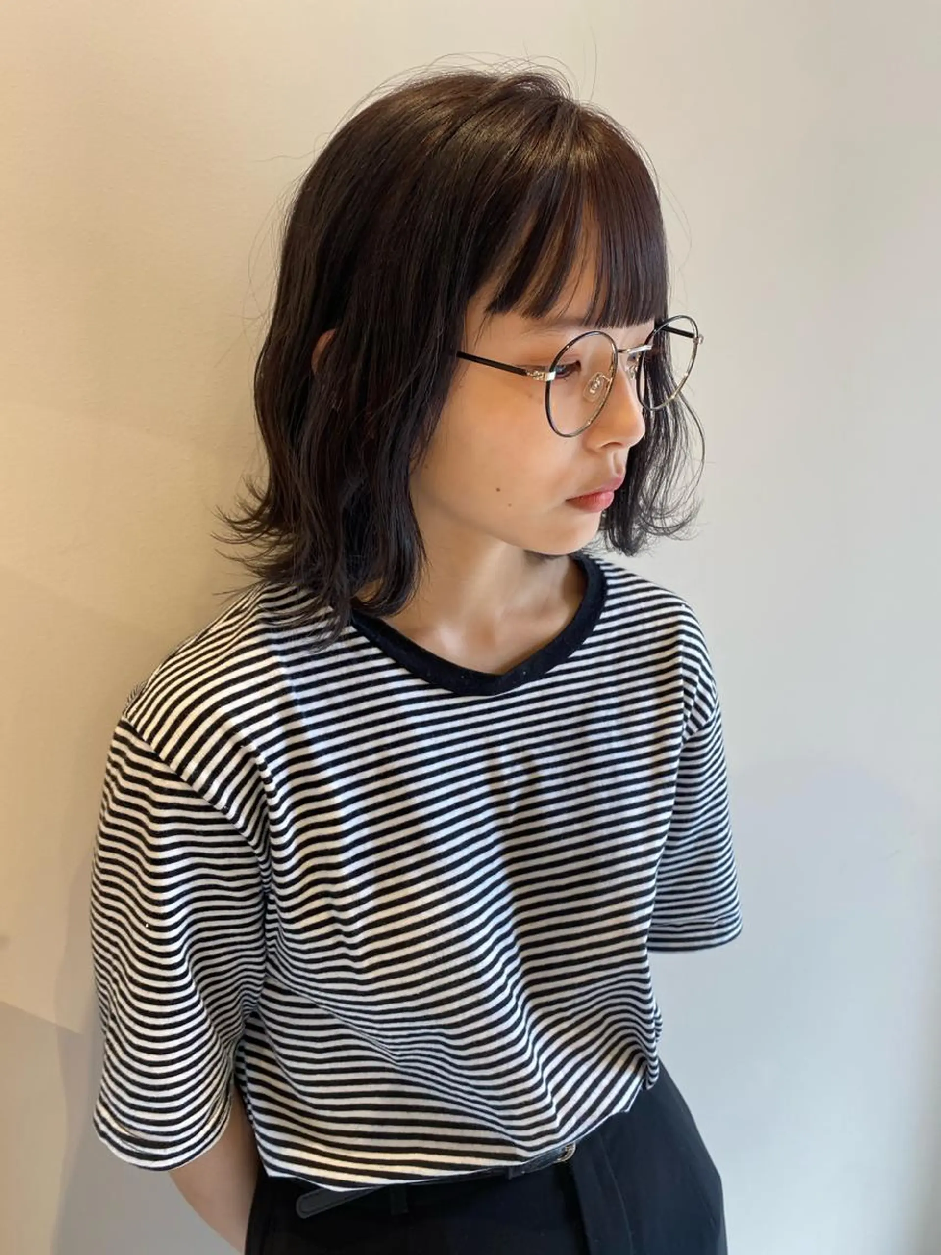 ミディアム カラー パーマ 当日予約大歓迎💗 依田瑞希のヘアスタイル