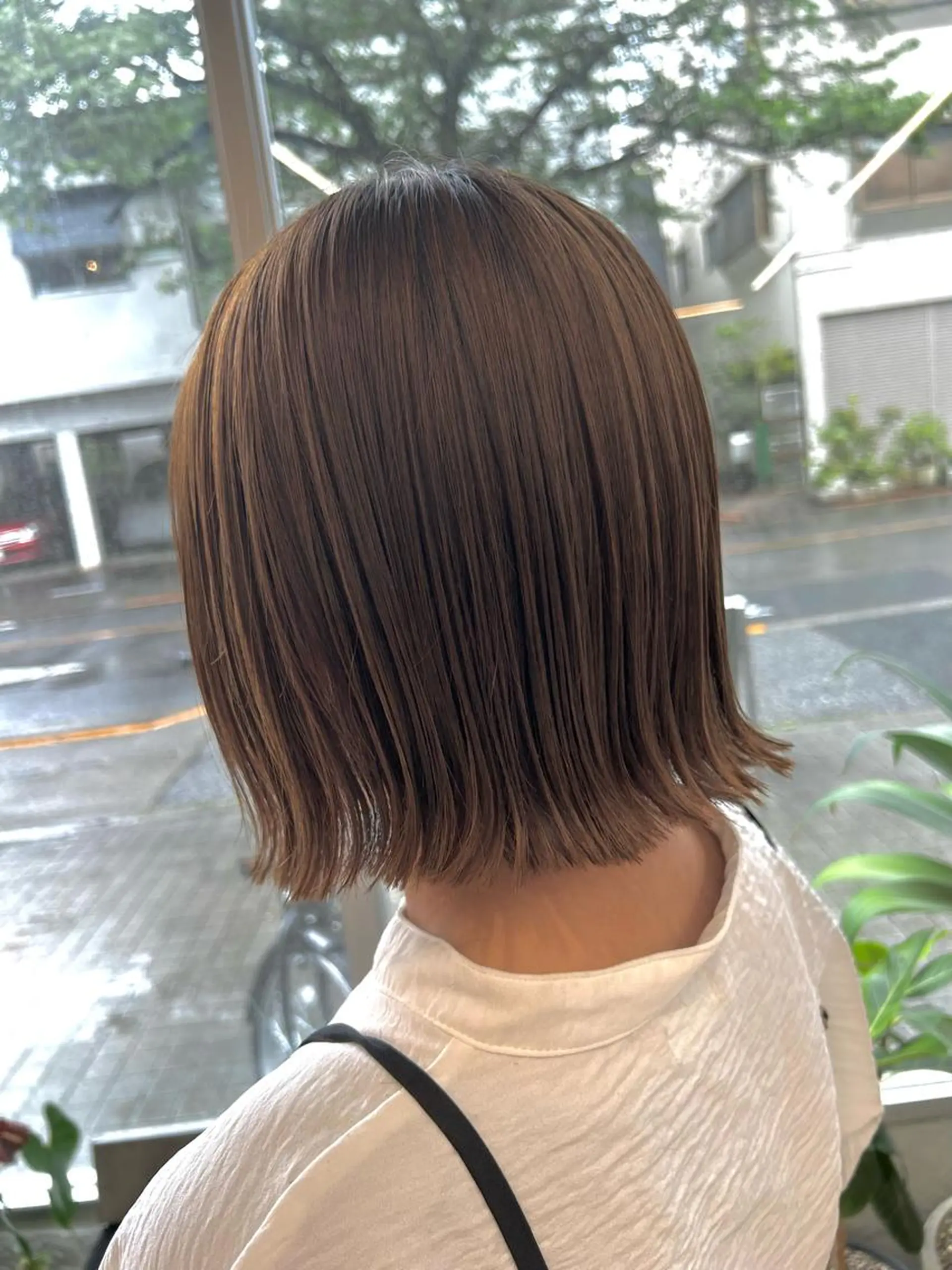 ミディアム 野原 ひかるのヘアスタイル