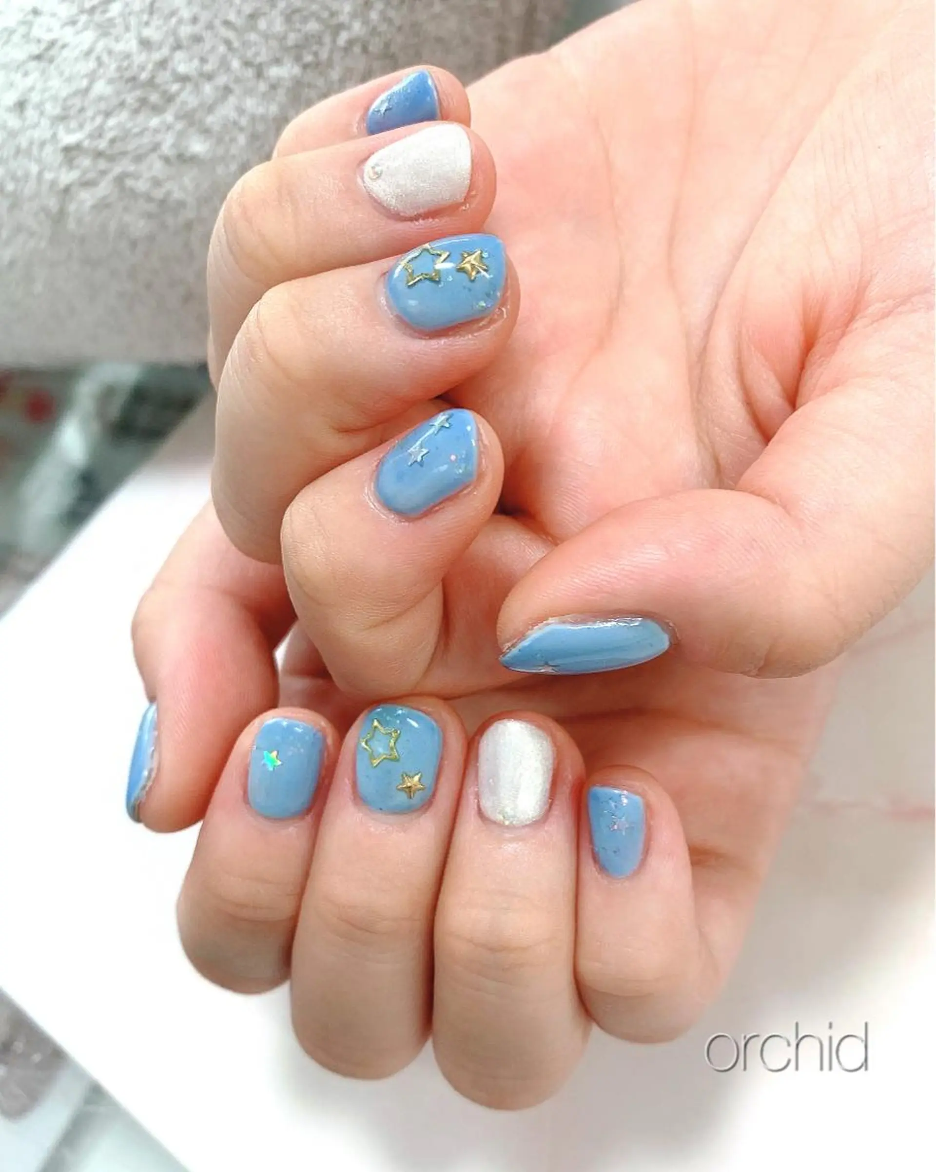 ネイル orchid ♡オーキッドのネイルデザイン