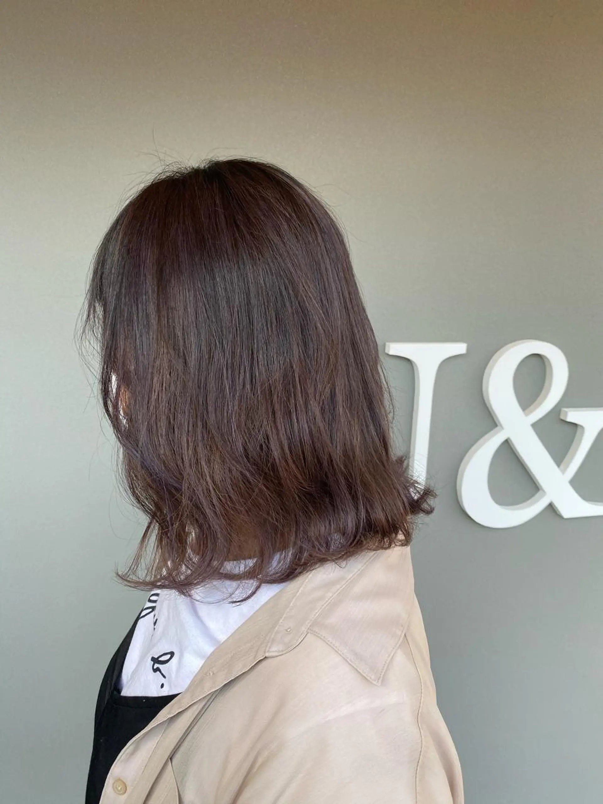 ミディアム 平田 広大のヘアスタイル