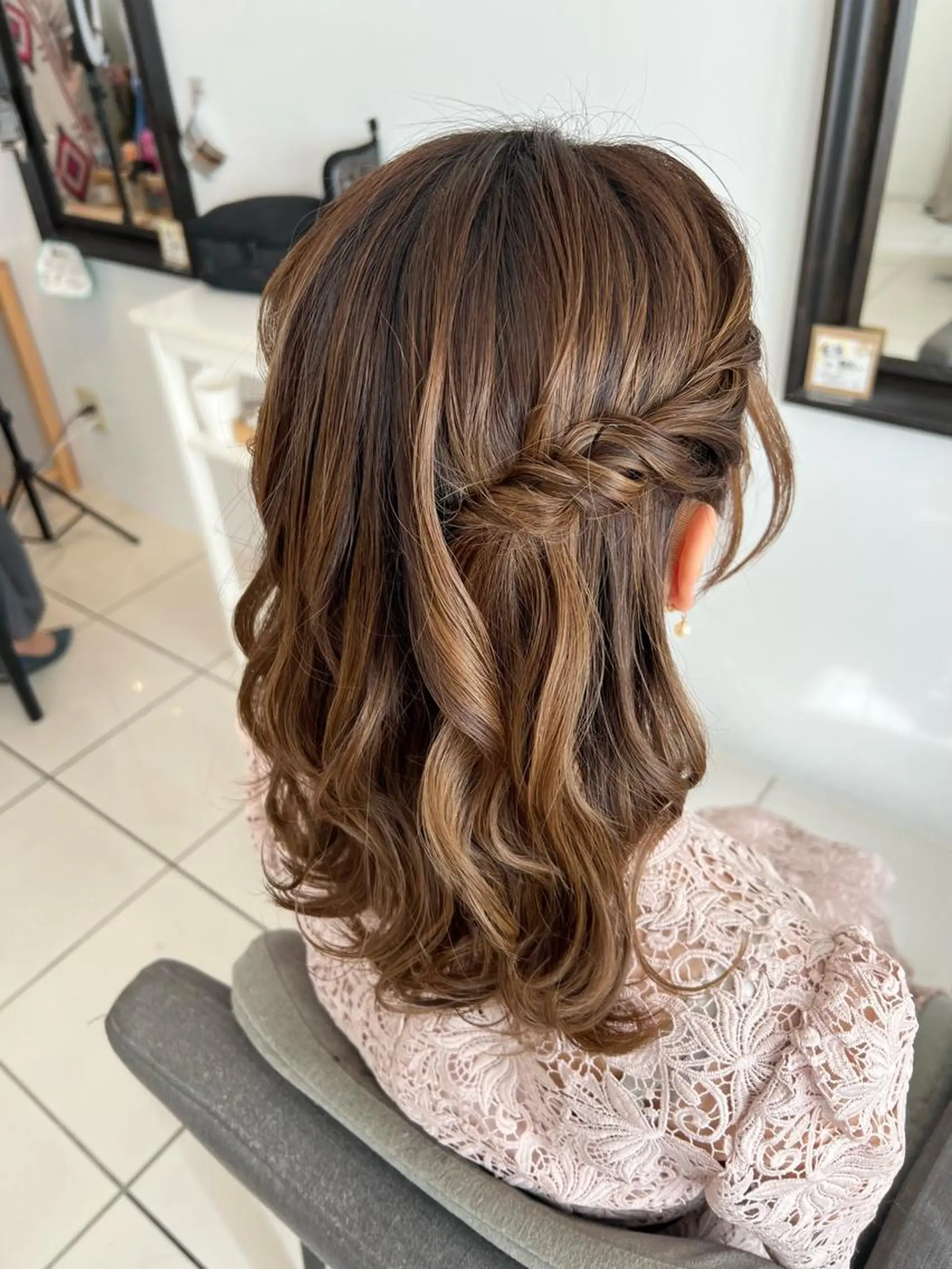 ヘアアレンジ 大人可愛いヘアメイク 💋🧚‍♀️しずかのヘアスタイル