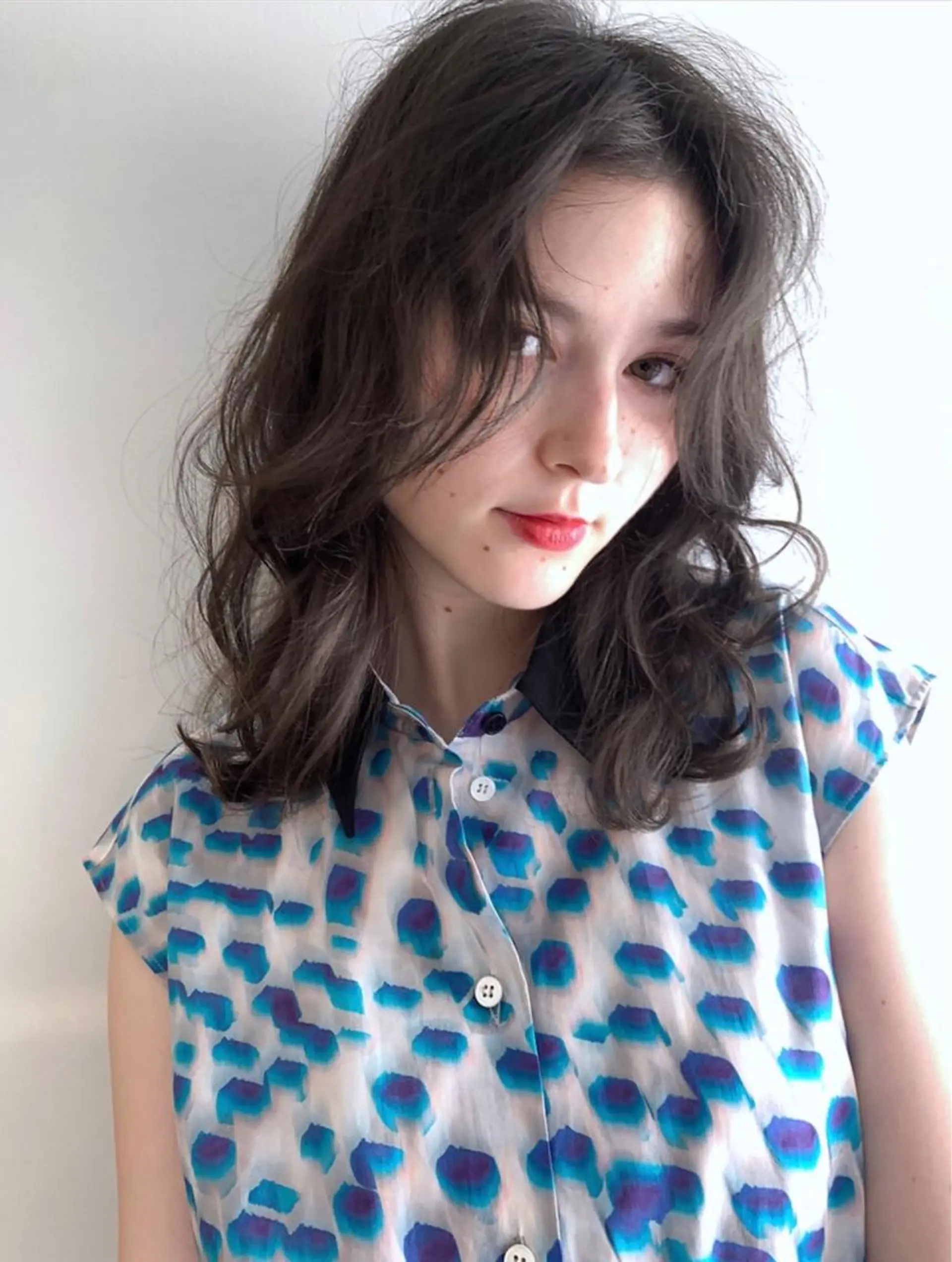 ミディアム ヘアカラー ichikawa kaitoのヘアスタイル