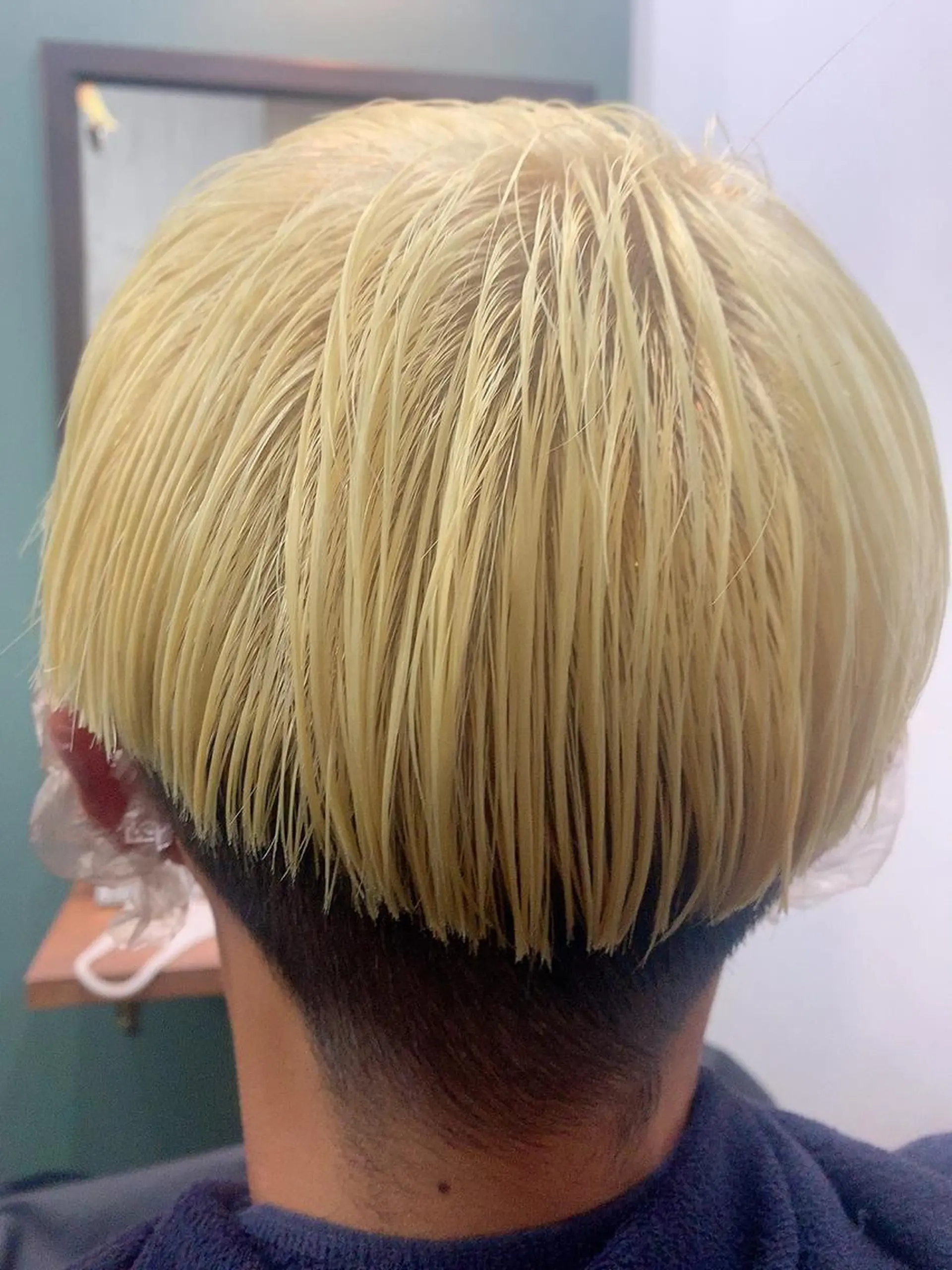 ショート カット ヘアカラー ヘッドスパ 永田 よしはるのヘアスタイル