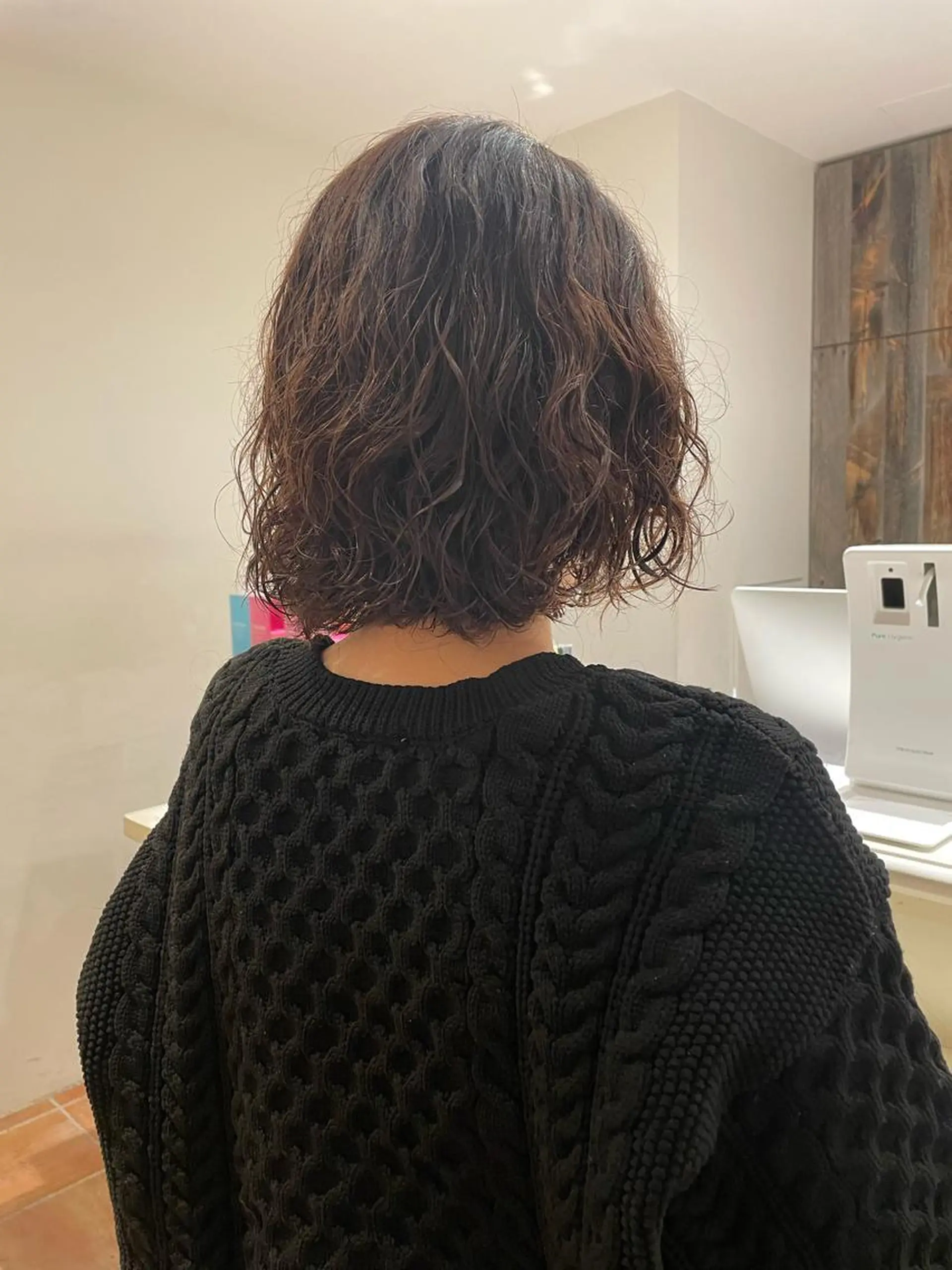 ショート パーマ ボブ カット パーマ トリートメント ボブ/レイヤー/ケア パーマ/リュウタのヘアスタイル