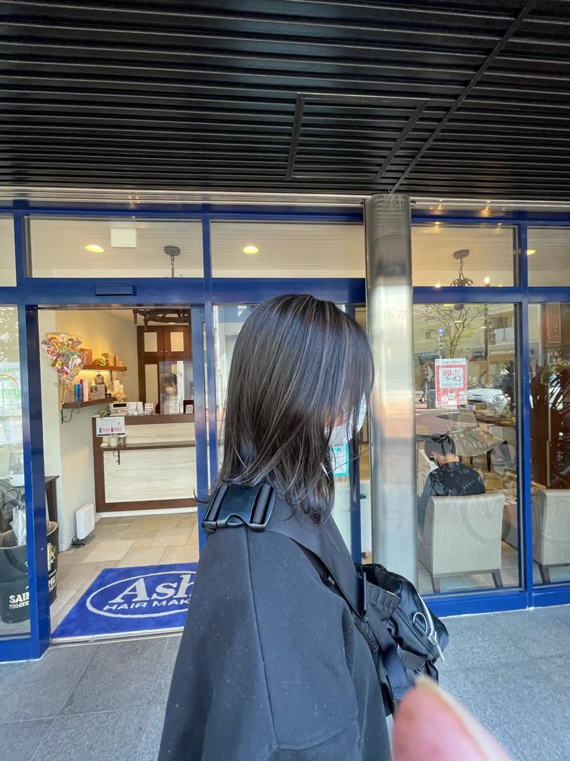 セミロング ハイライト 『Ash久が原MG』 水野 翼のヘアスタイル