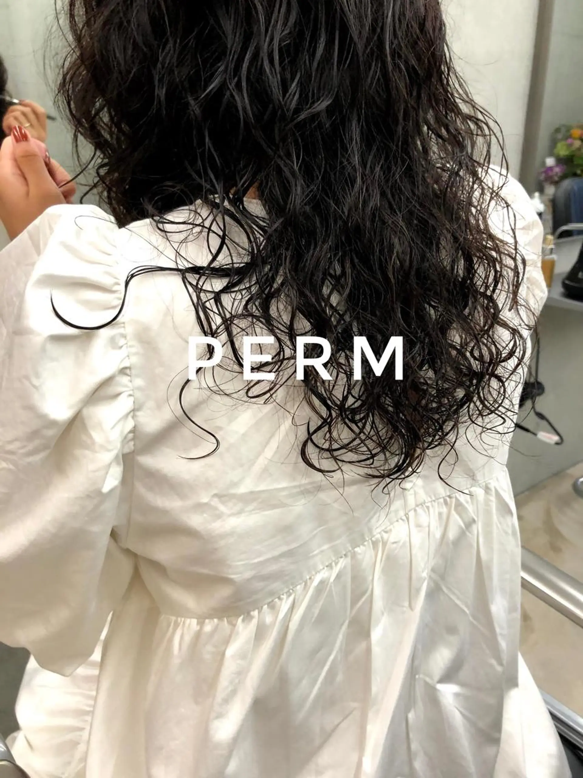 ロング カラー パーマ キッズ スパイラルパーマ オトナヘア🌸 harukaのヘアスタイル