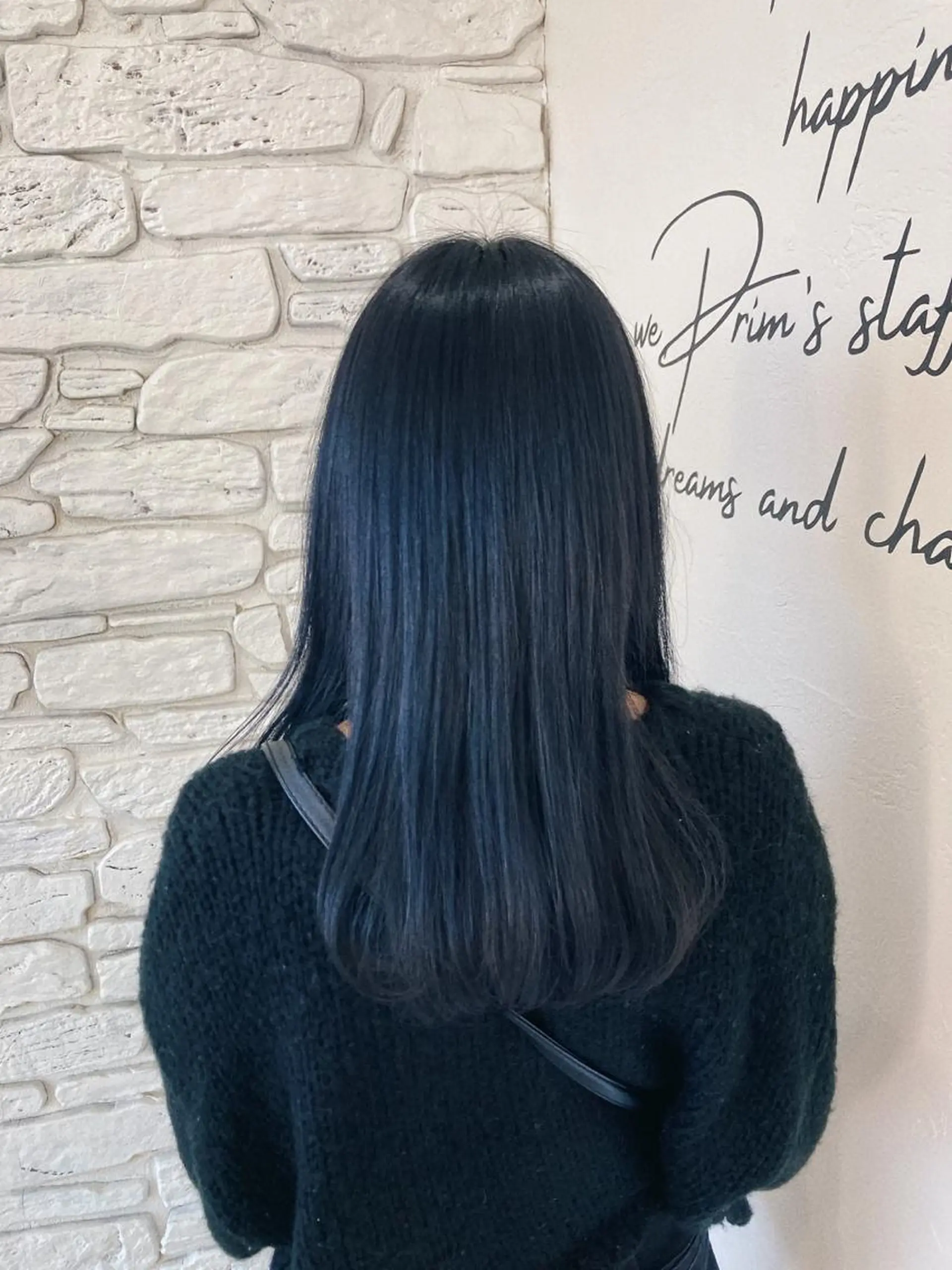 セミロング トリートメント 浅岡 のどかのヘアスタイル