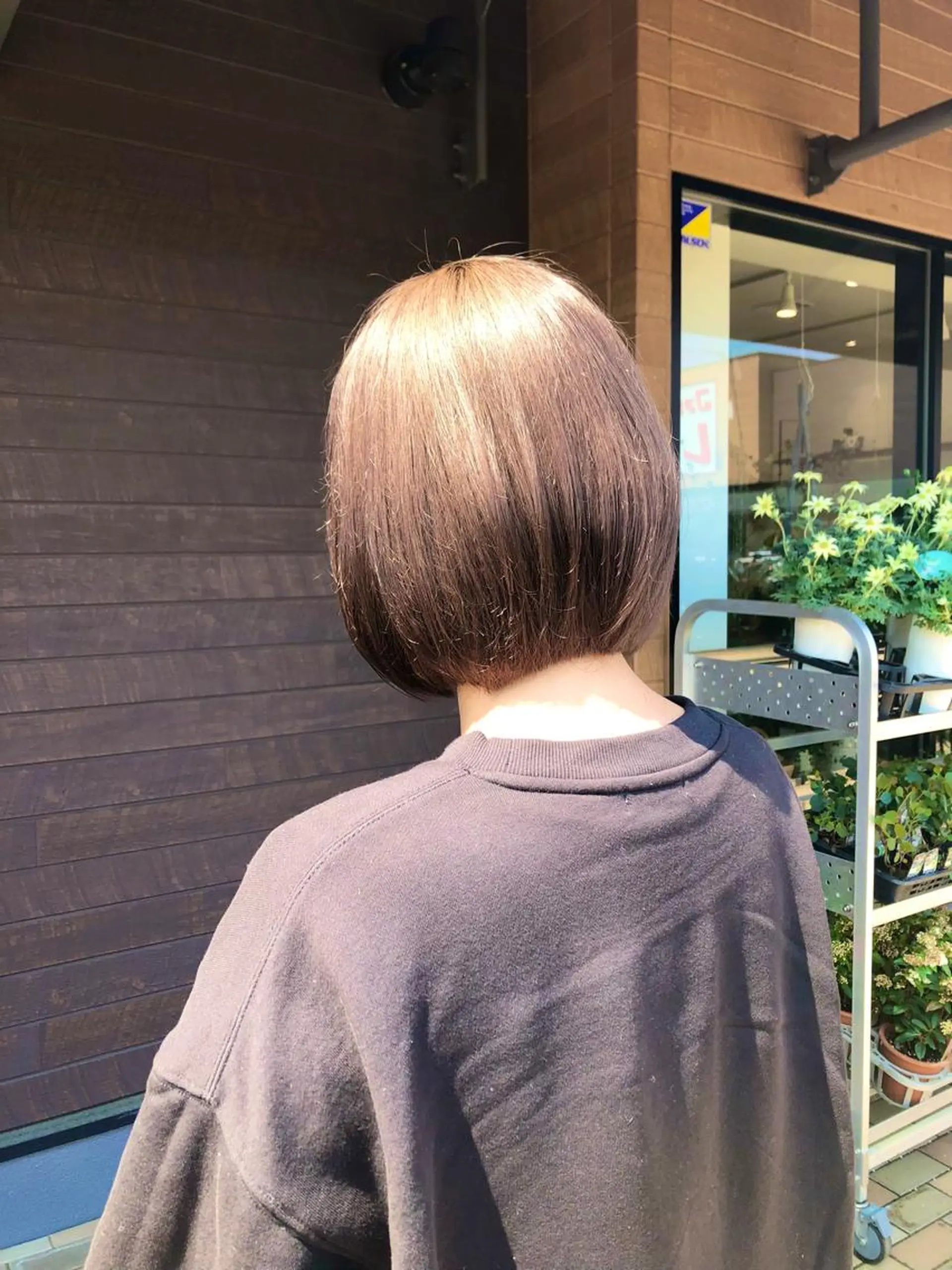 ショート カラー 太白区/白髪ぼかし ハイライト/千葉達人のヘアスタイル