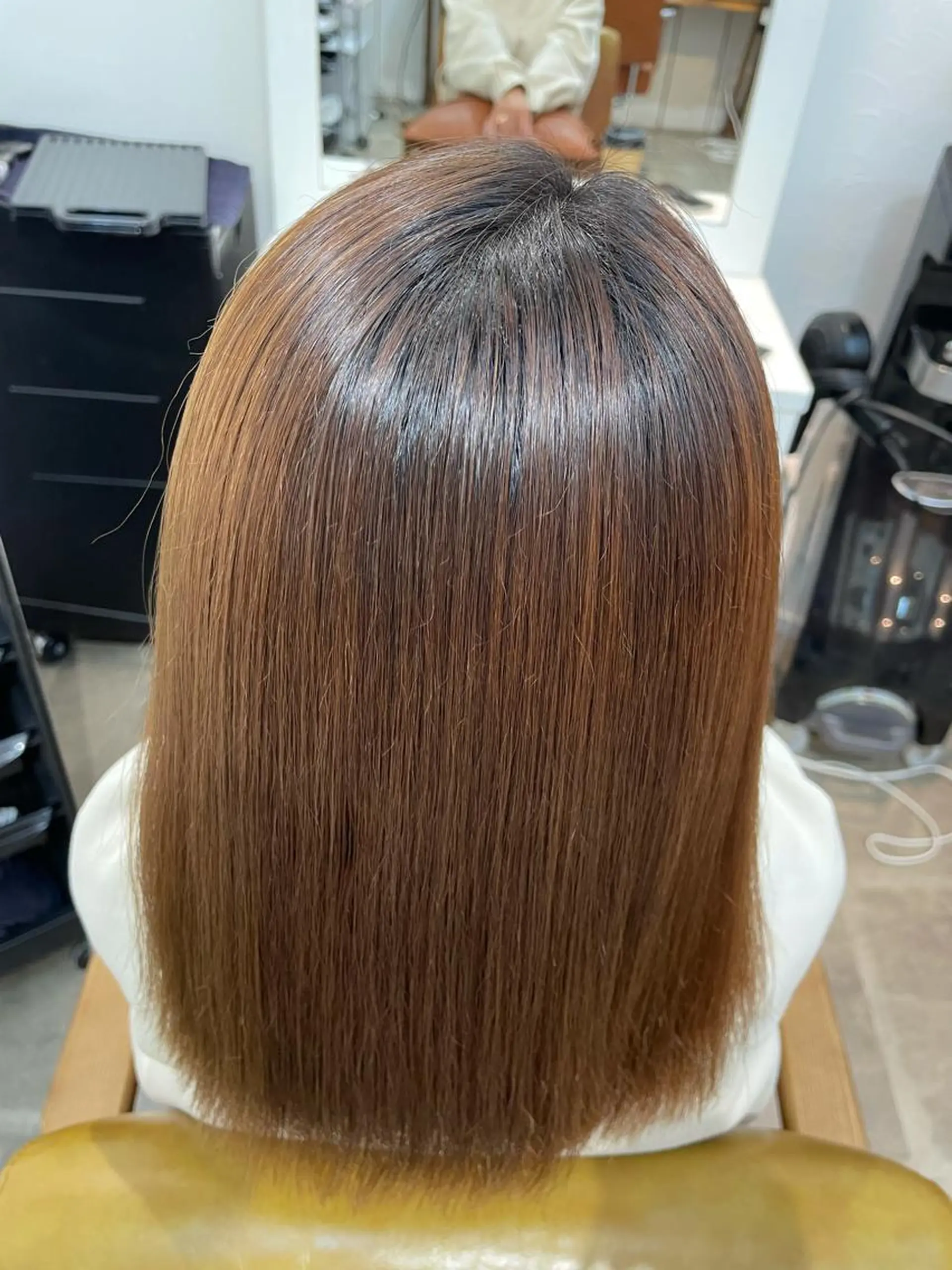 ミディアム 松田 恋のヘアスタイル