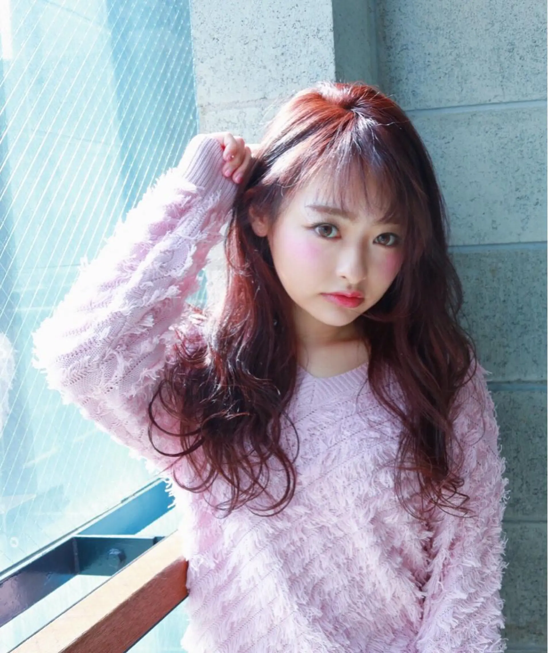 セミロング カラー tipi 香椎・千早のヘアスタイル