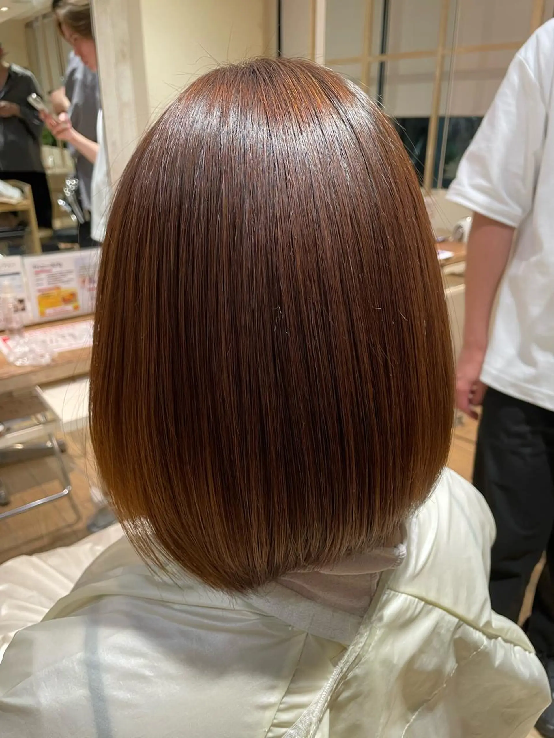 ミディアム カラー 美髪/髪質改善 川口凌弥のヘアスタイル