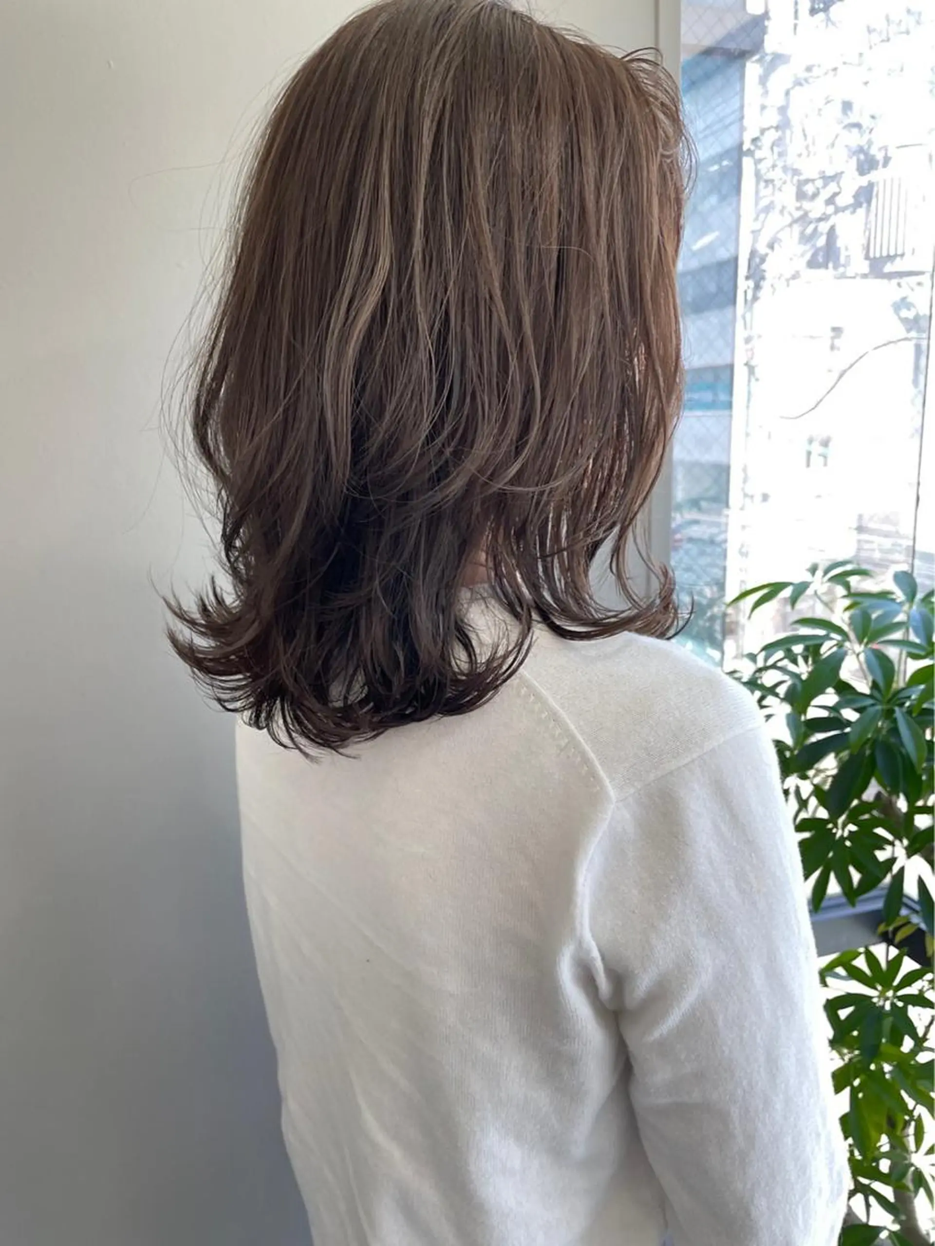 ミディアム exfa sakura🪞のヘアスタイル