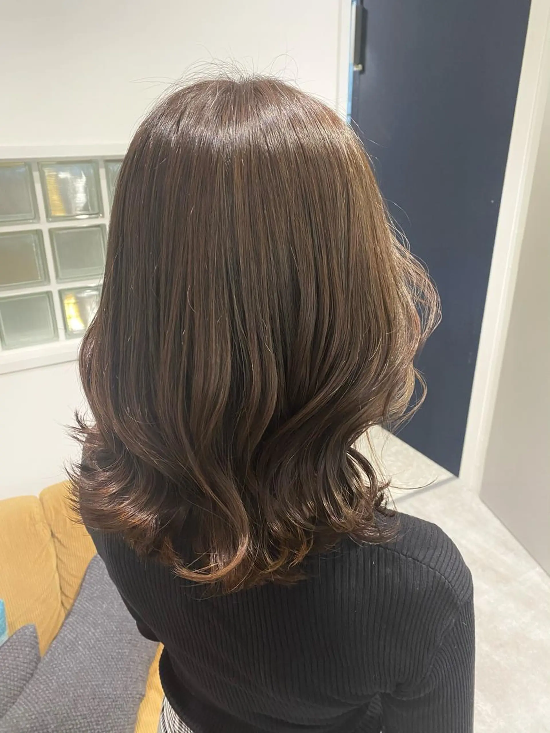 セミロング カラー 【safric】 NAOのヘアスタイル