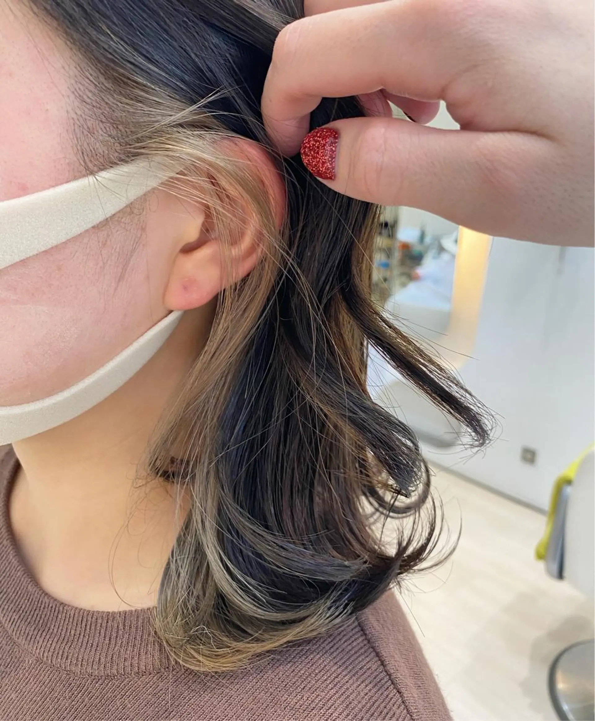 セミロング カラー ヘアカラー 河原町/艶髪/西田 晴香のその他イメージ