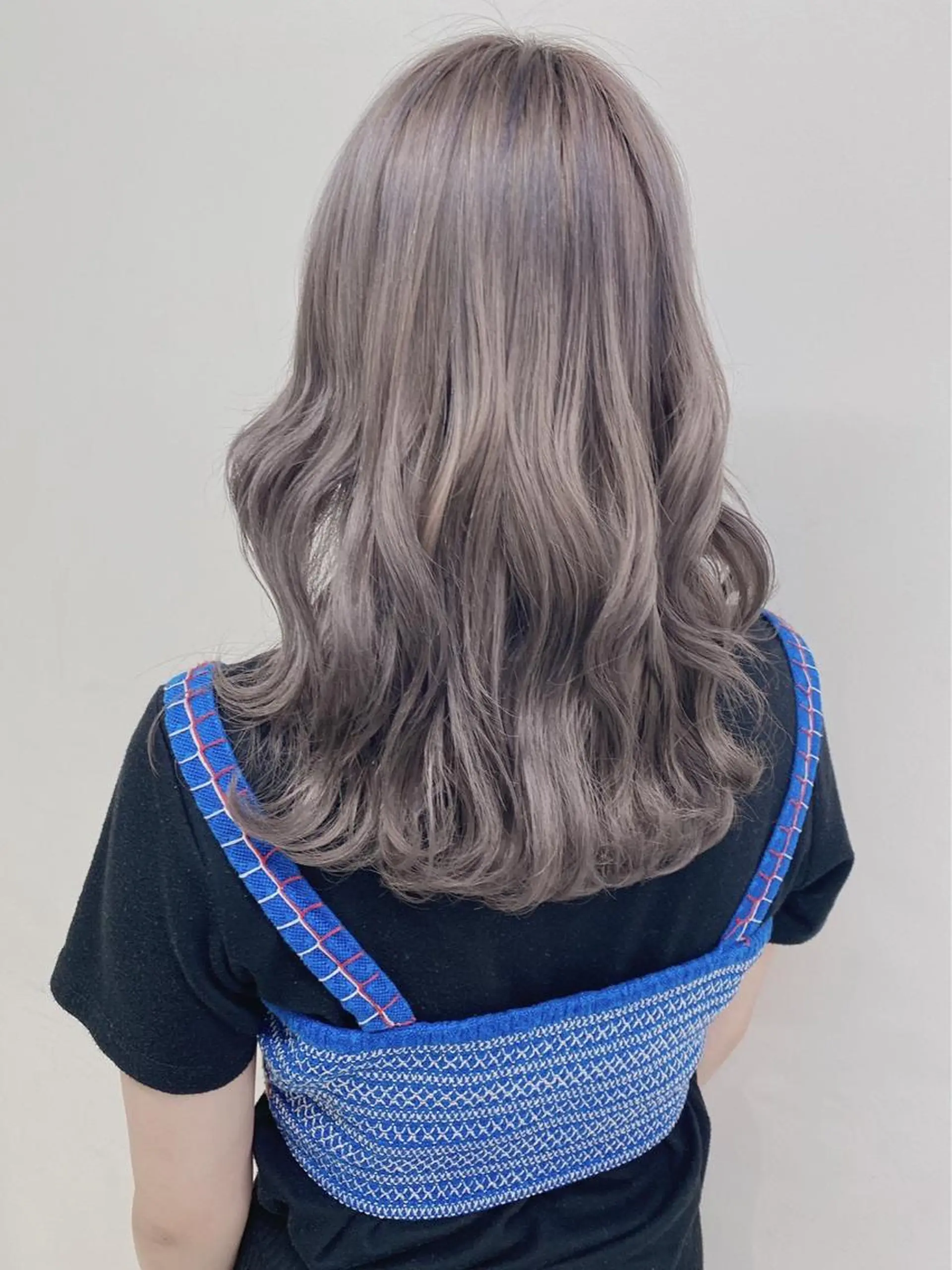 セミロング ヘアカラー トリートメント ヘッドスパ 透明感♡グレージュ ♡ミルクティー♡のヘアスタイル