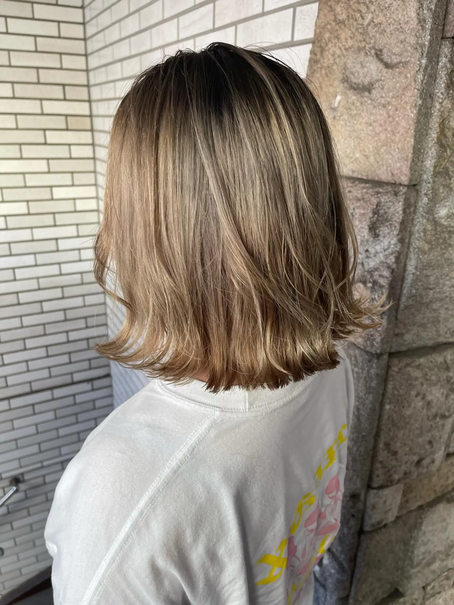 ショート カラー オージュアソムリエ DAIKI⭐️のヘアスタイル