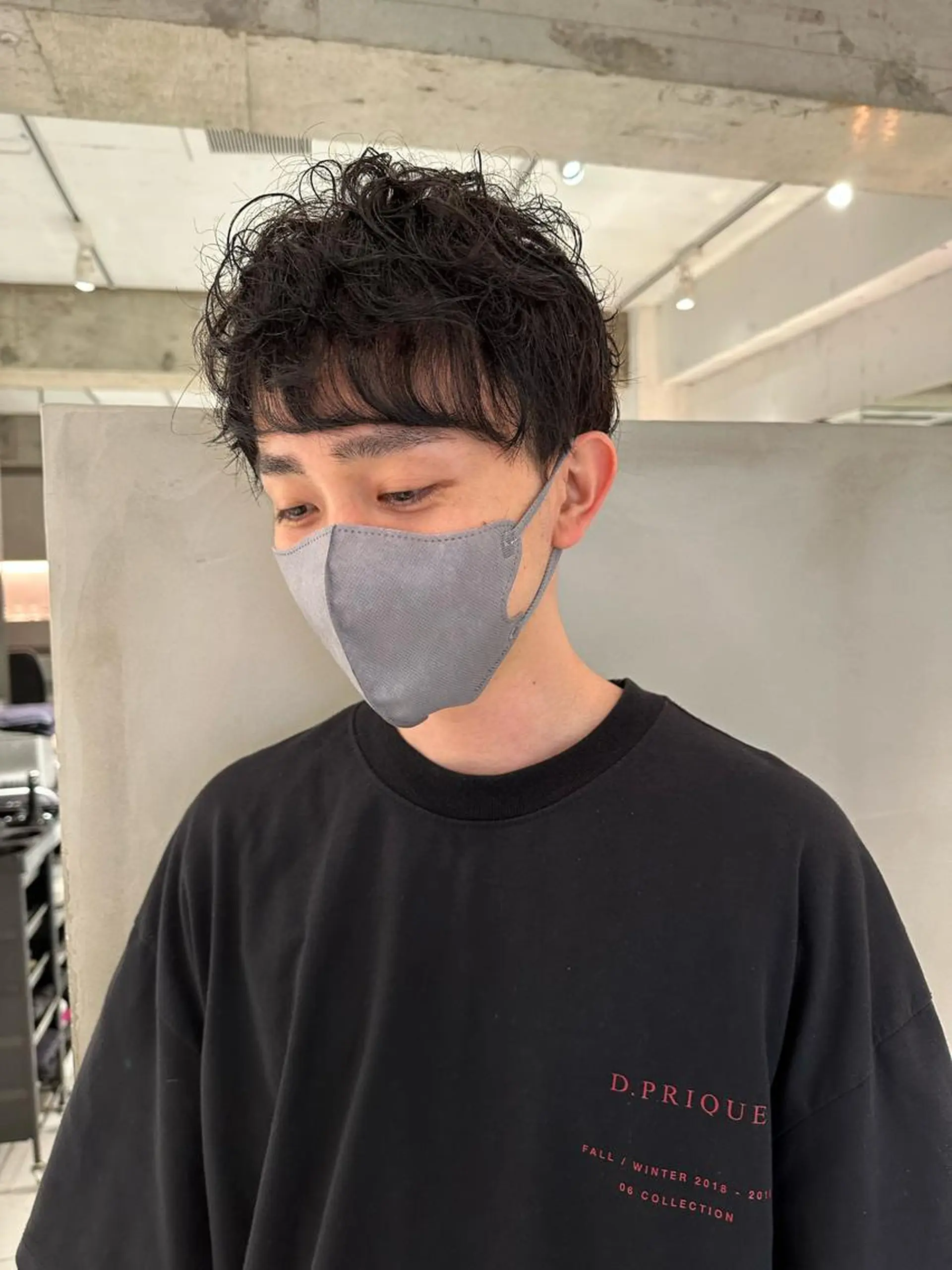 パーマ メンズ 榎本 健太のヘアスタイル