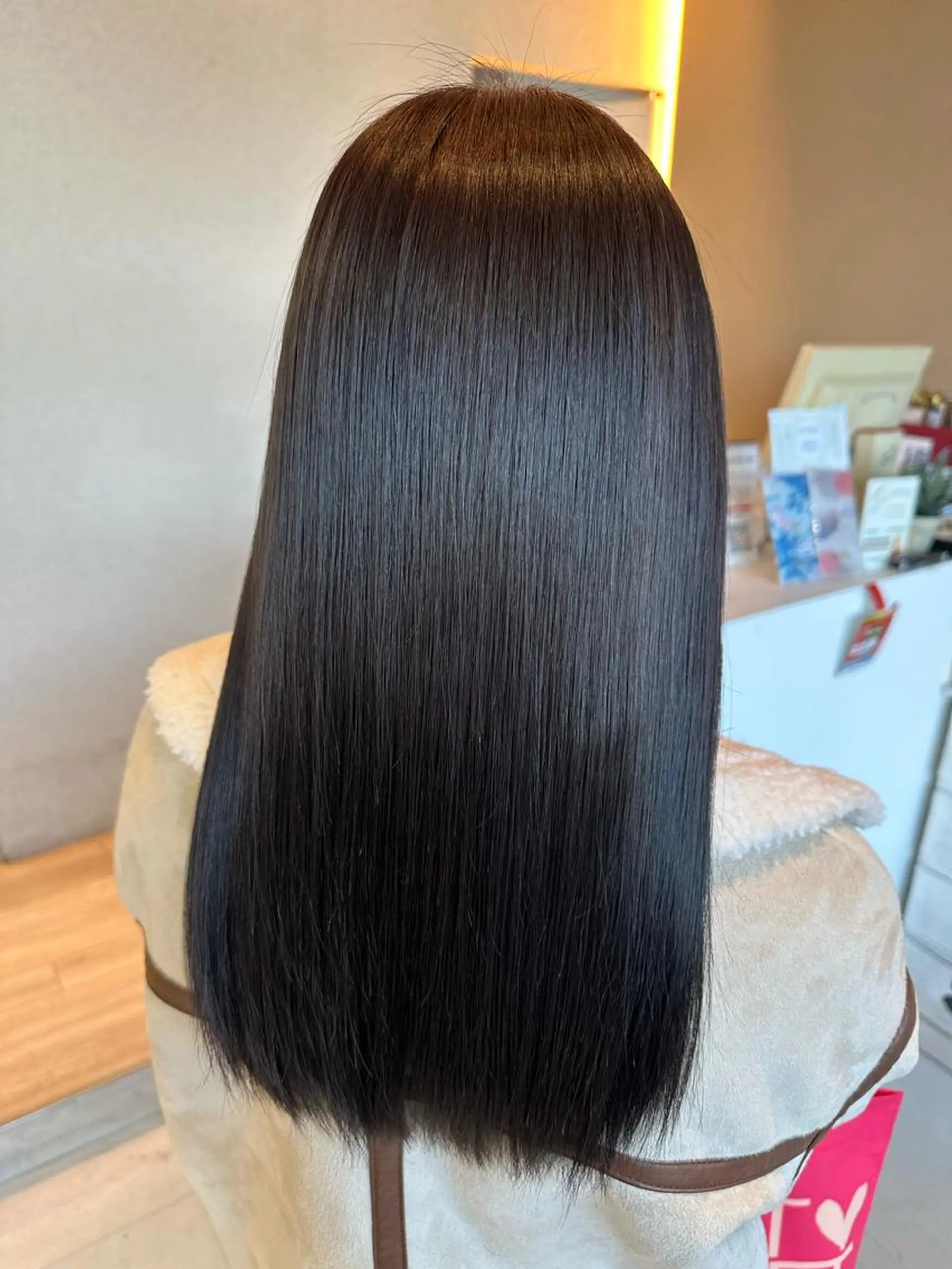 ロング ヘアカラー トリートメント ツヤ髪質改善 💜れいな💜のヘアスタイル
