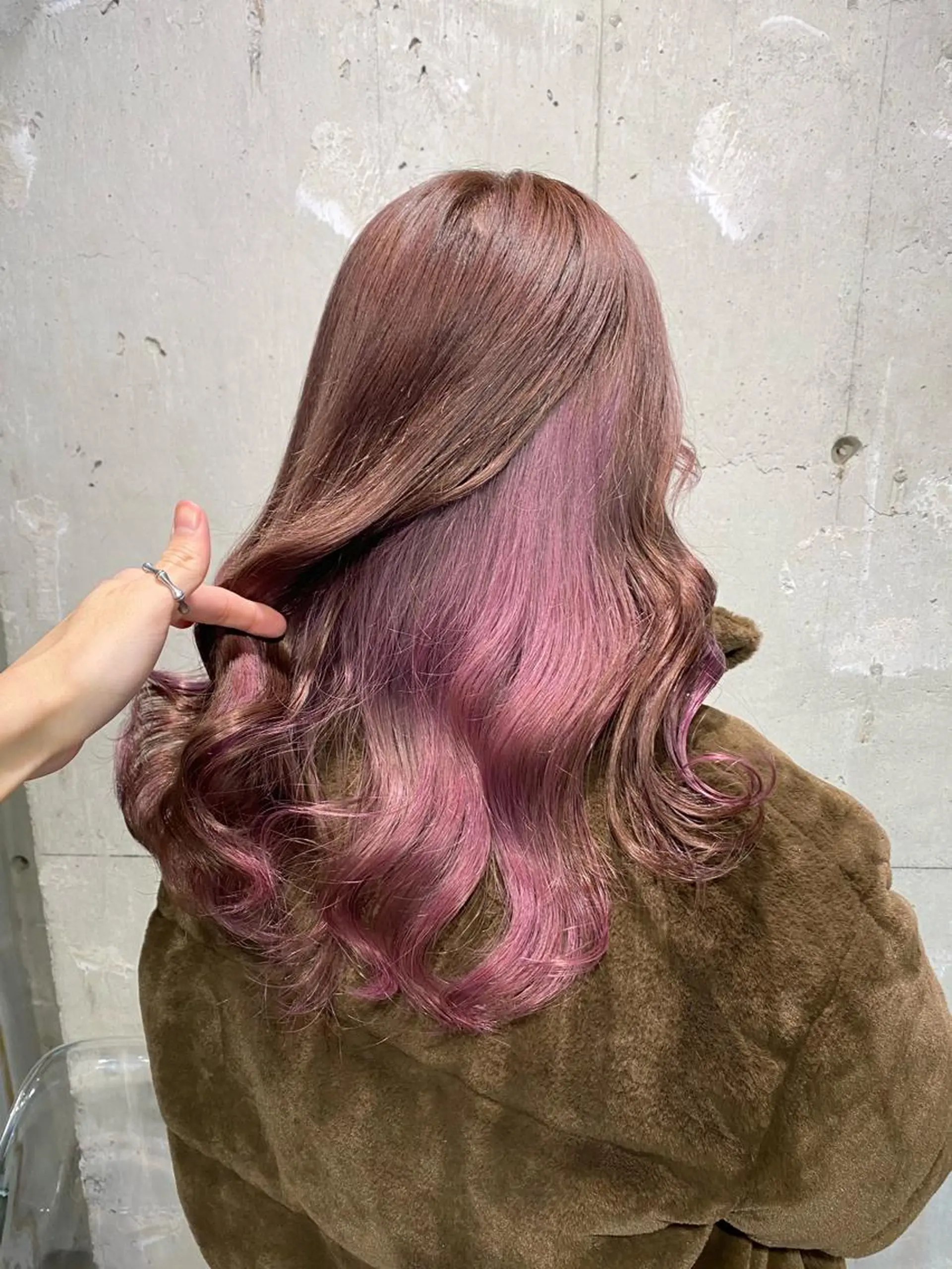 ロング カラー エフェクトブリーチ 🌟前澤啓太朗のヘアスタイル