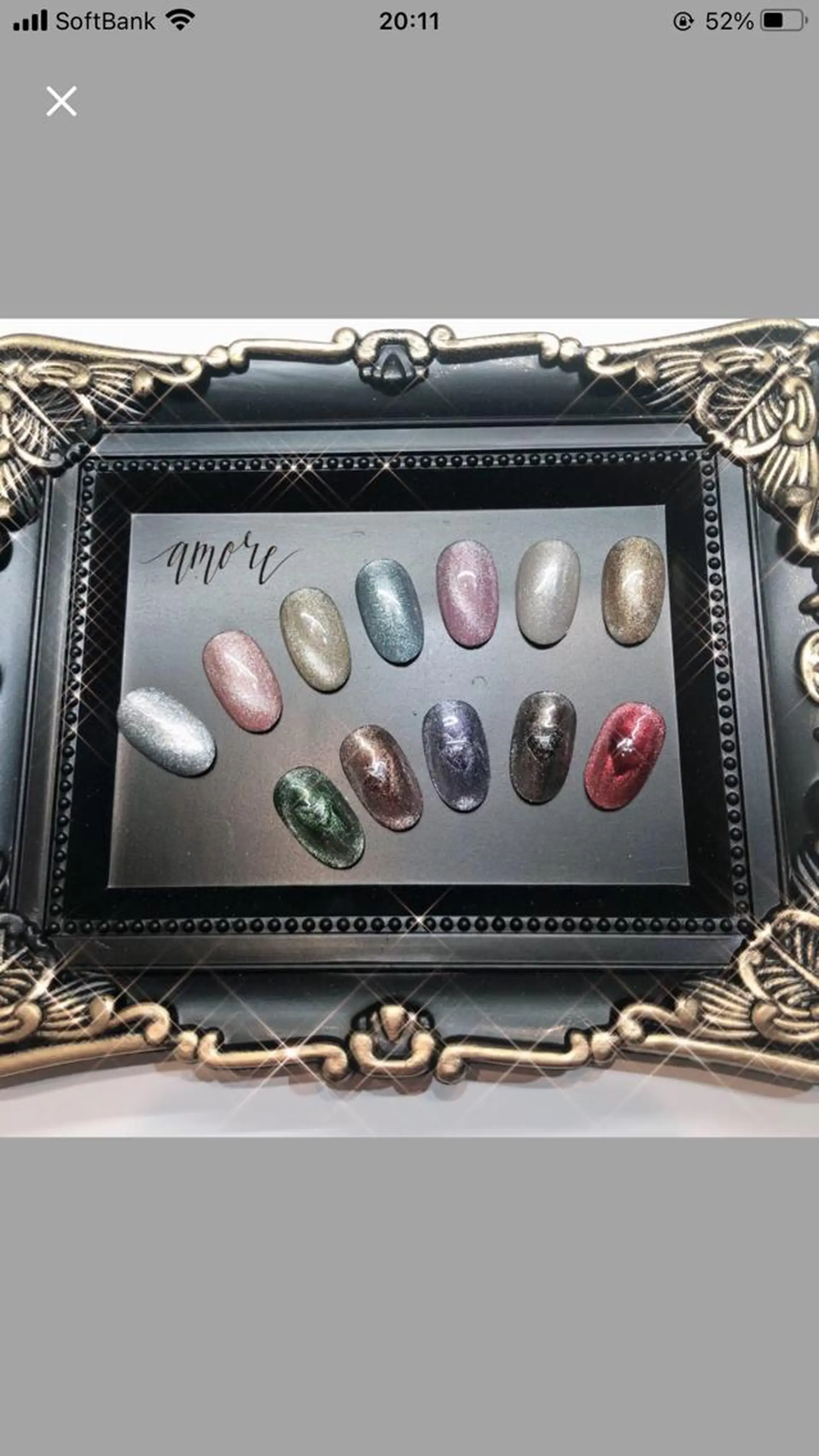 ネイル マグネットネイル You kyehwaのネイルデザイン