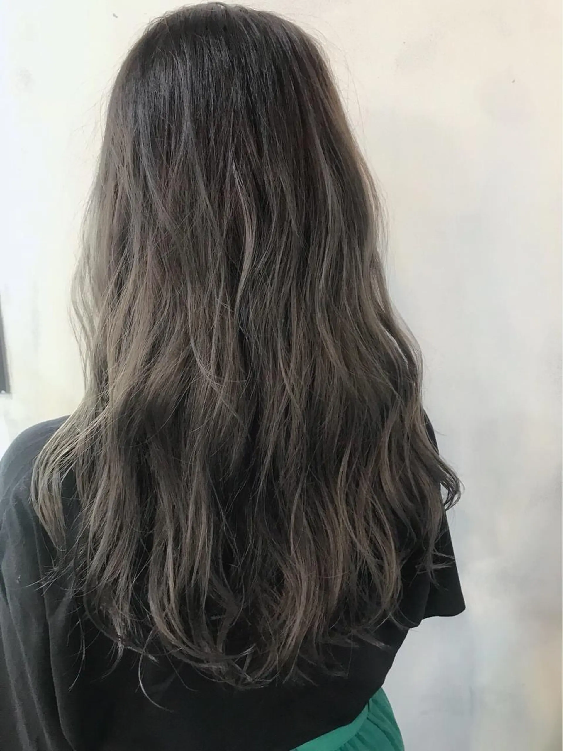 セミロング カラー 北間 寛哉のヘアスタイル