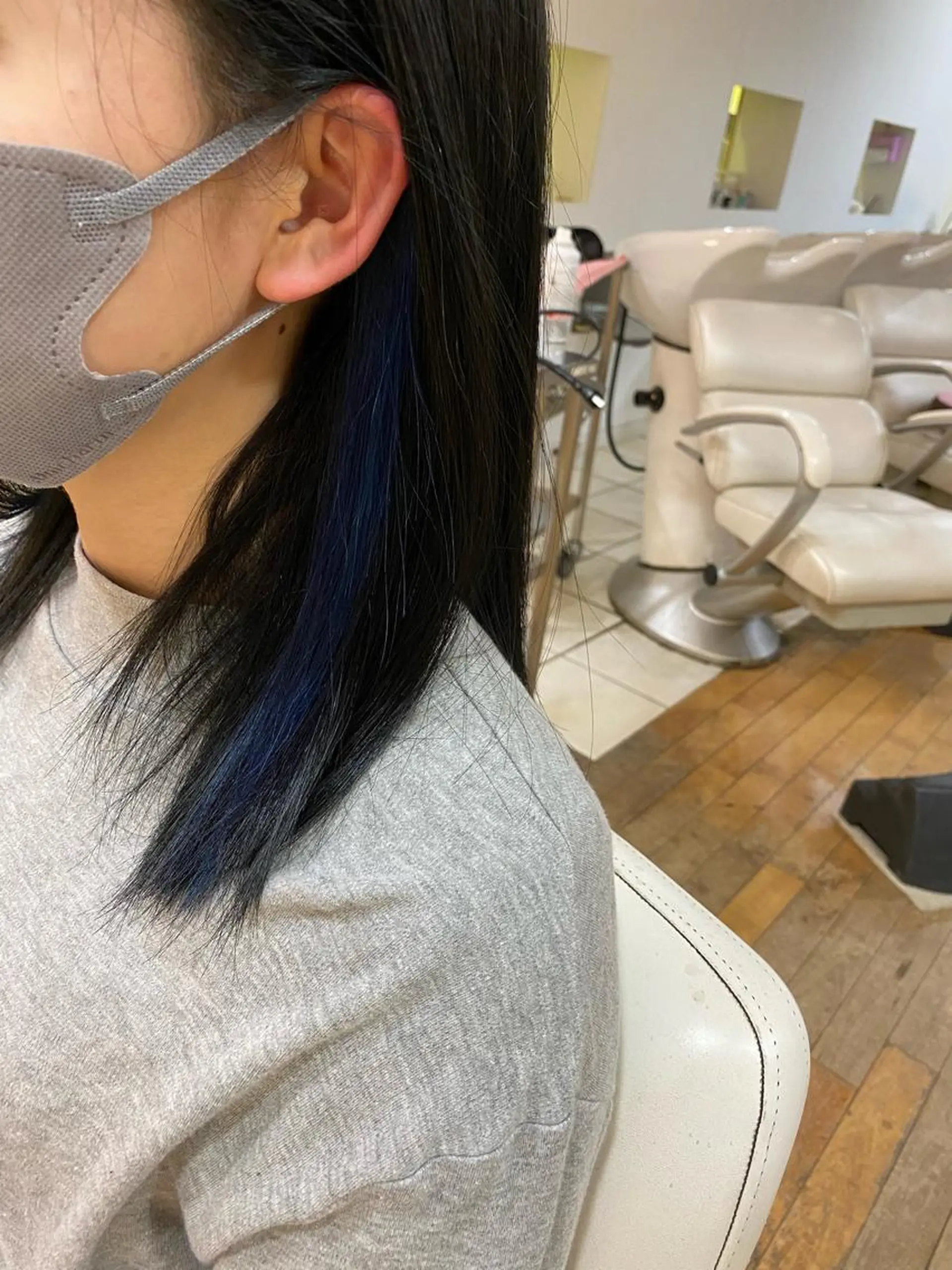 カラー ブルーカラー CO&CO HAIR所属・山本 瑠華のヘアスタイル