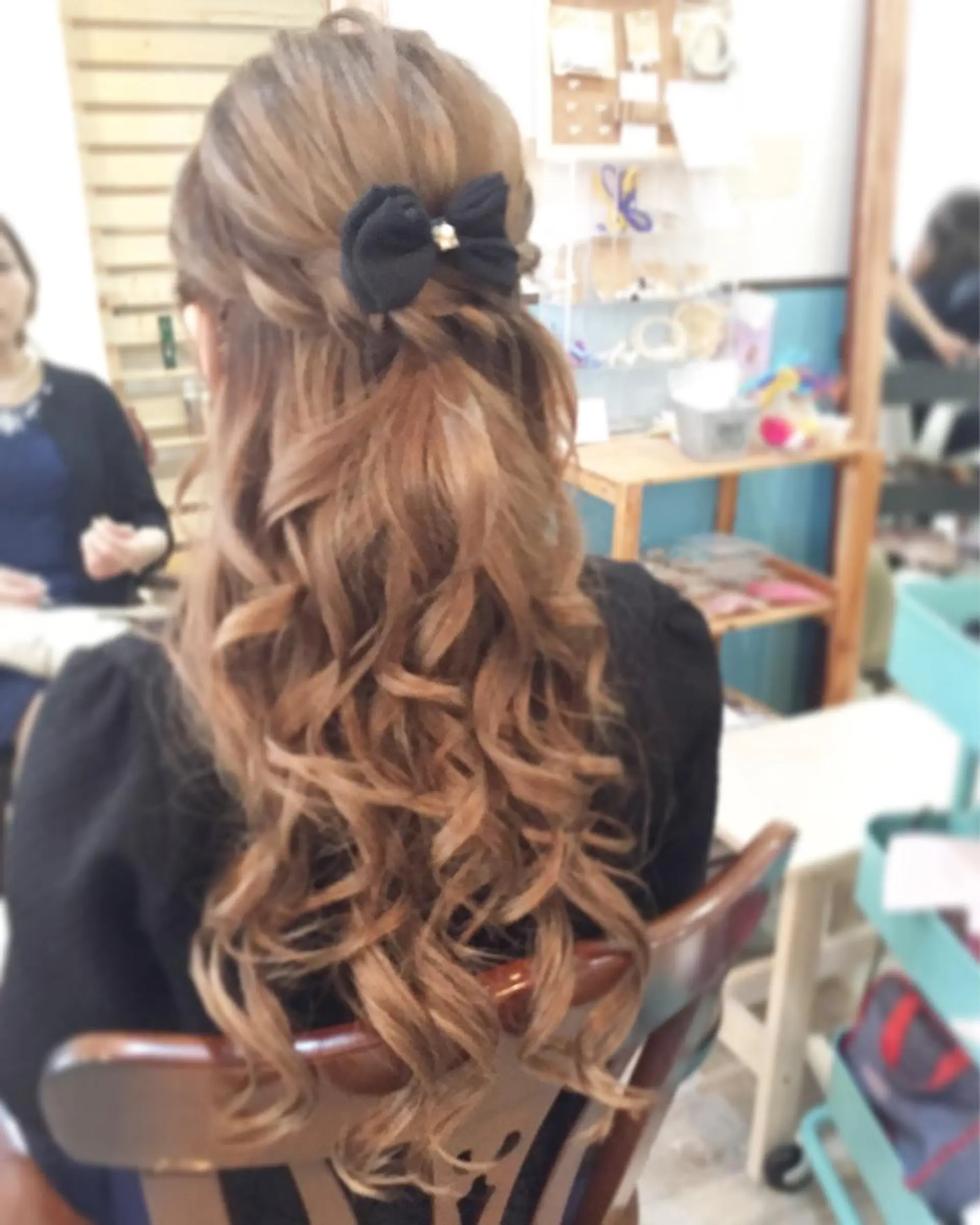 ロング ヘアアレンジ ハーフアップ ロング 早朝✨ヘアセット 着付け/清水玲歌のヘアスタイル